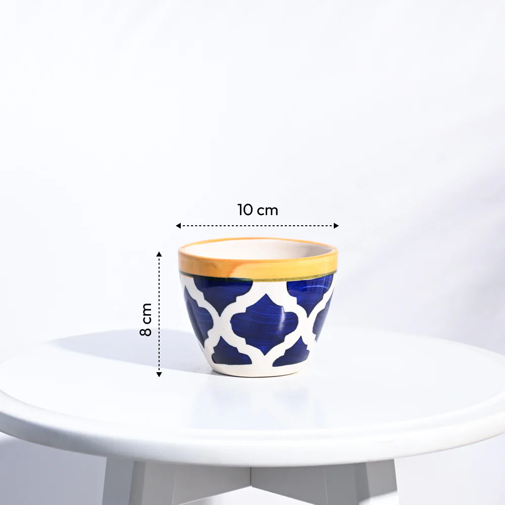 Apple Ceramic Pot (3.8 Inch Diameter) - Image 25