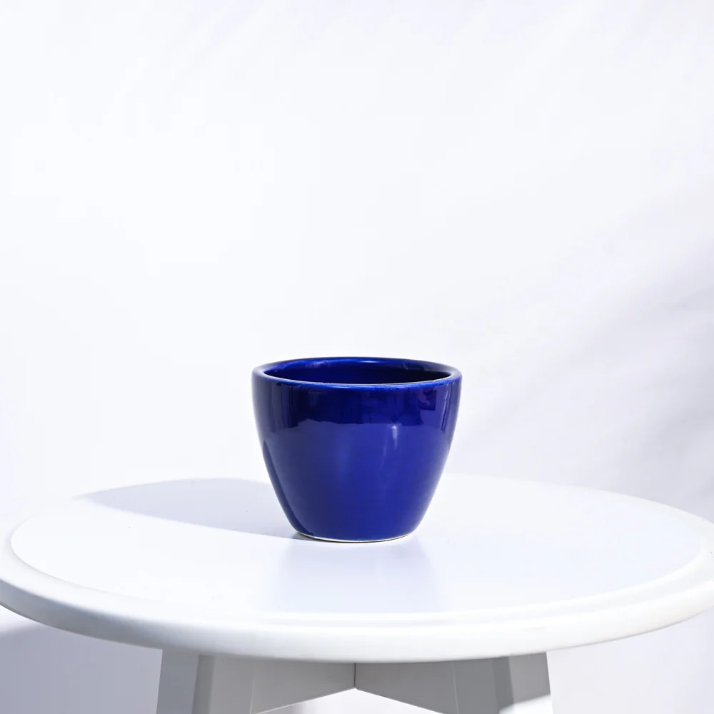 Apple Ceramic Pot (3.8 Inch Diameter) - Image 3