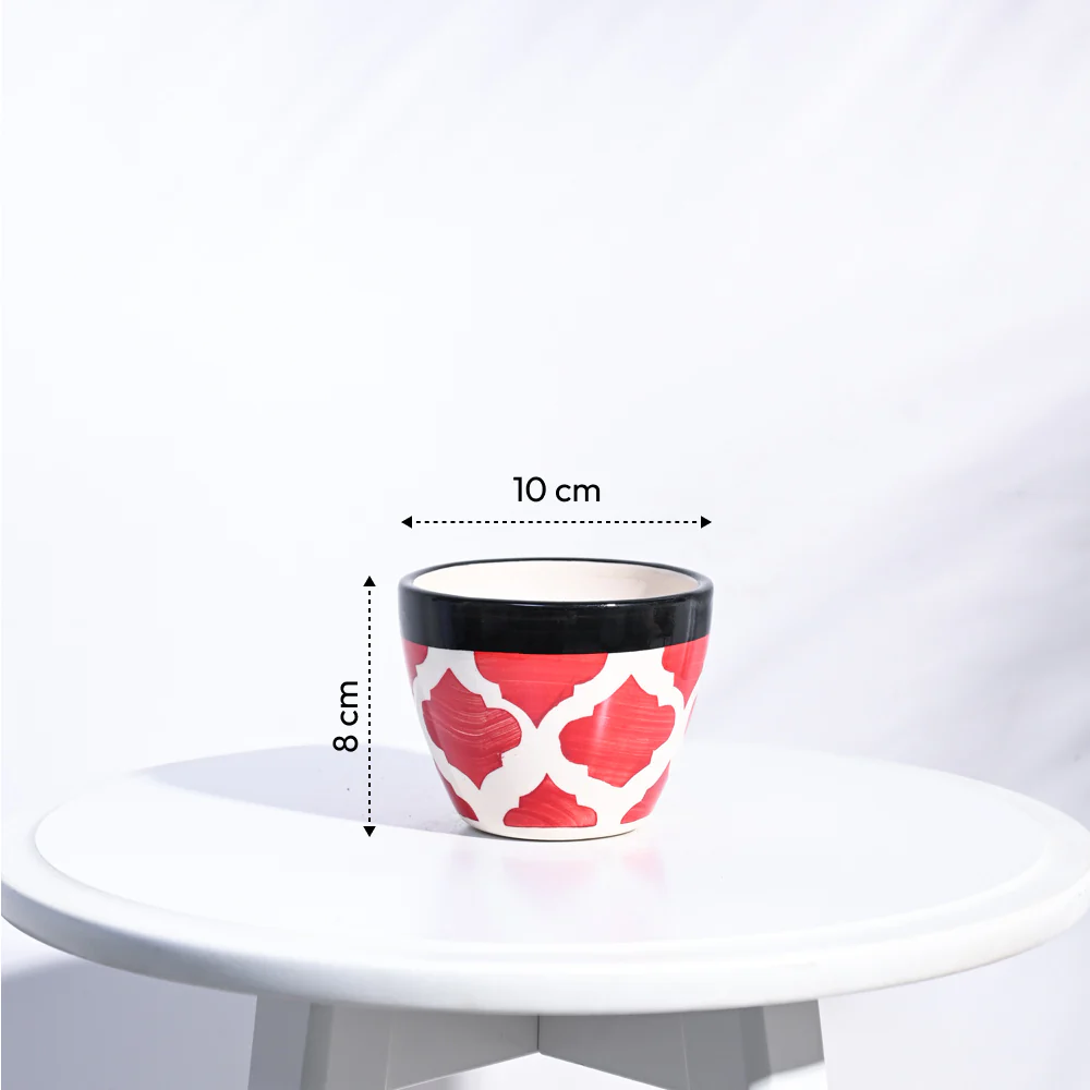 Apple Ceramic Pot (3.8 Inch Diameter) - Image 30