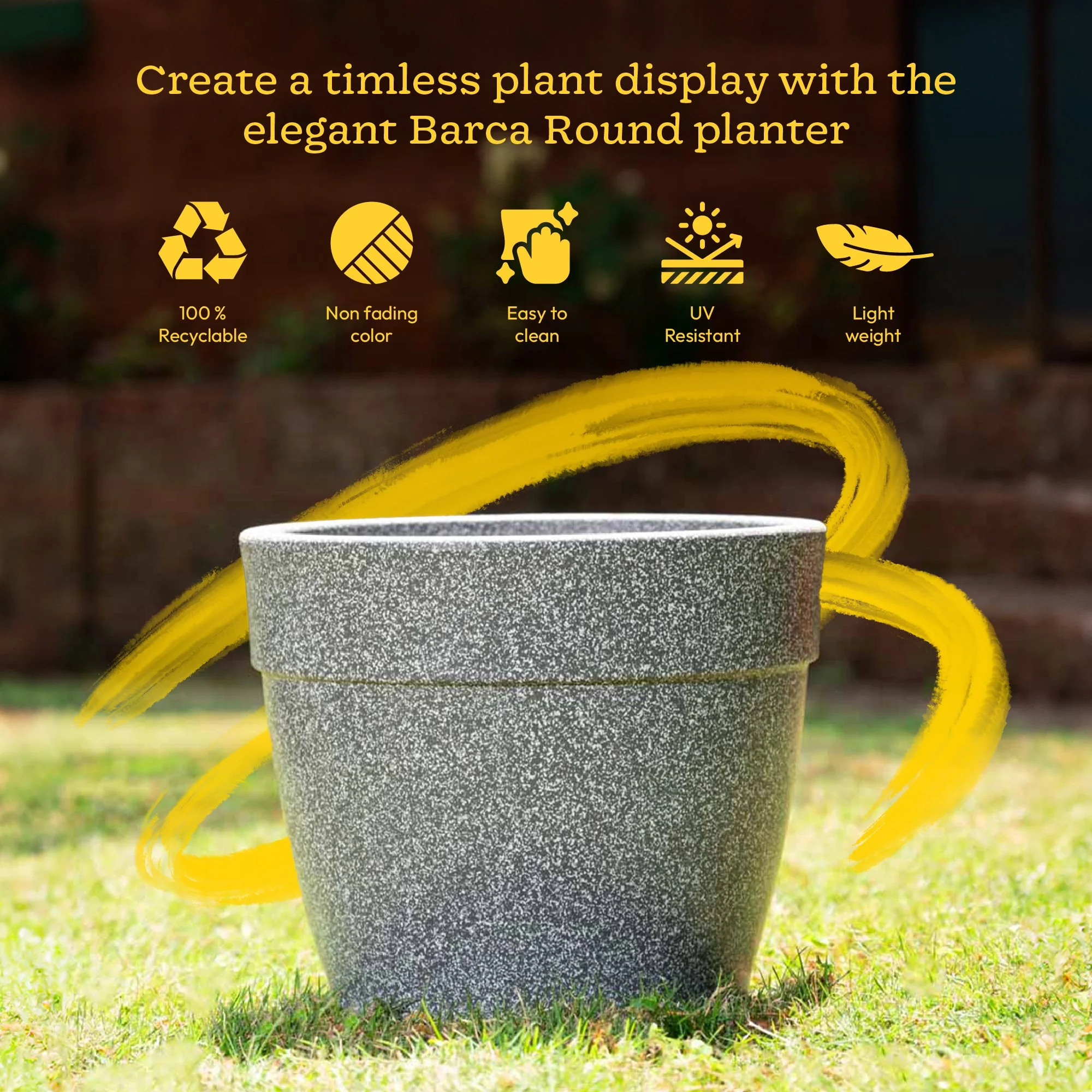 Barca Round Planter - Image 31