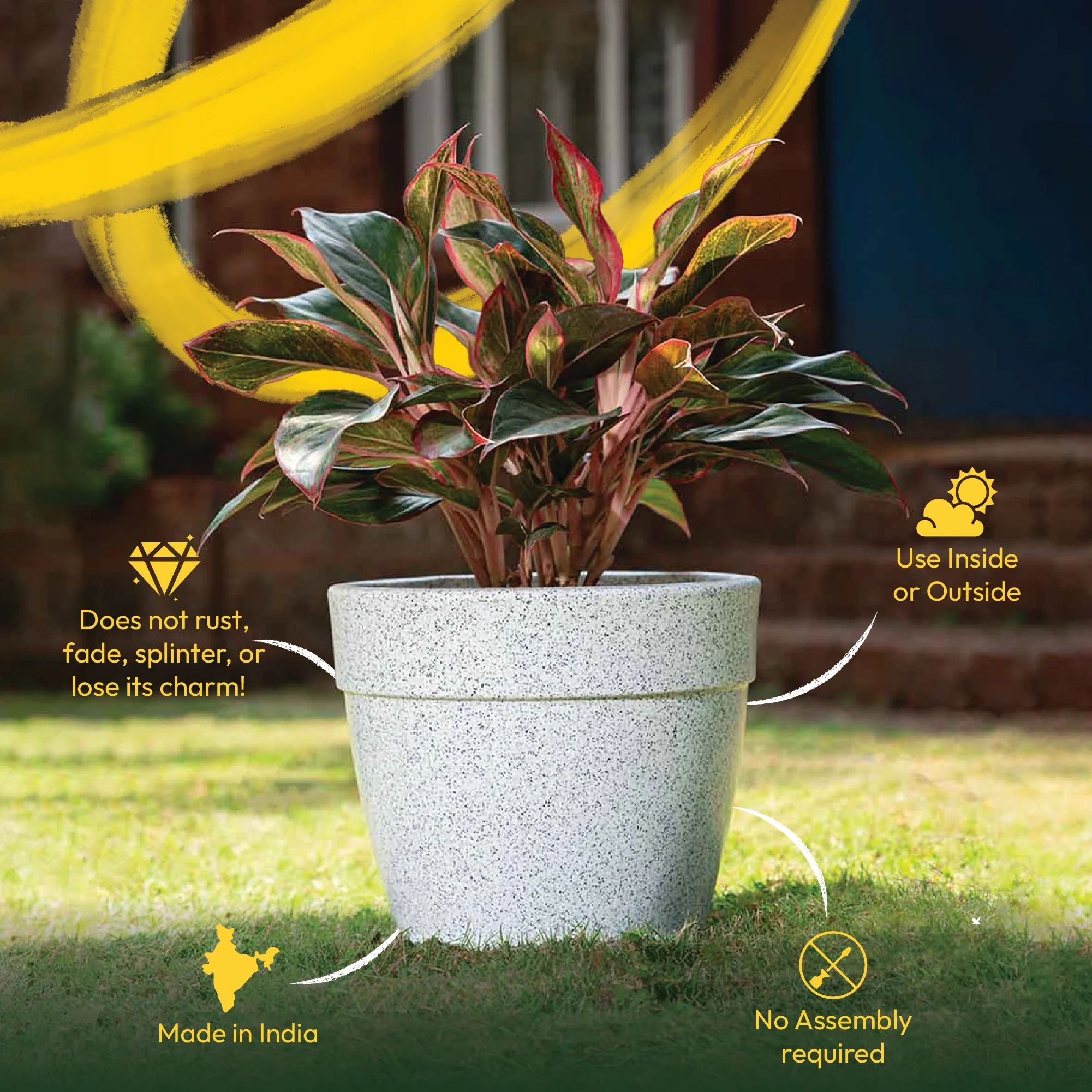 Barca Round Planter - Image 41