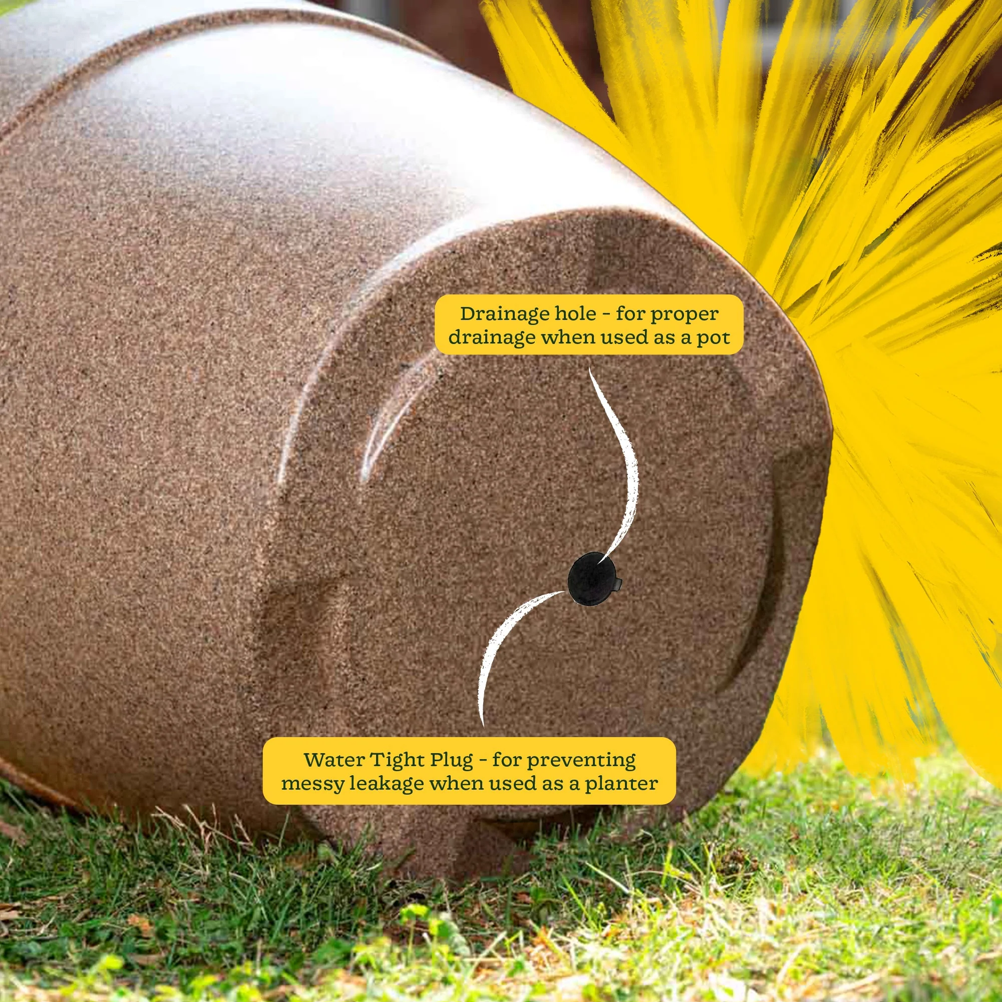 Barca Round Planter - Image 5