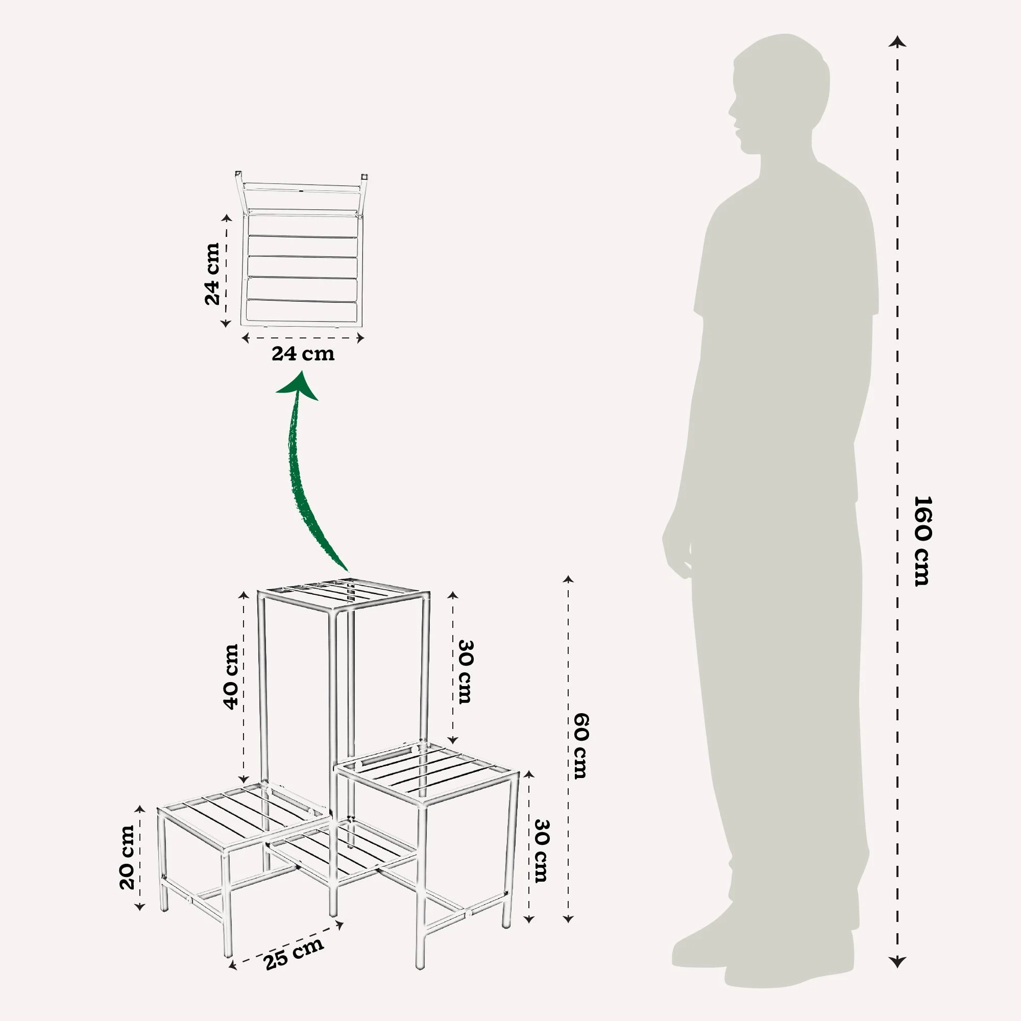Corner Plant Stand - Image 5