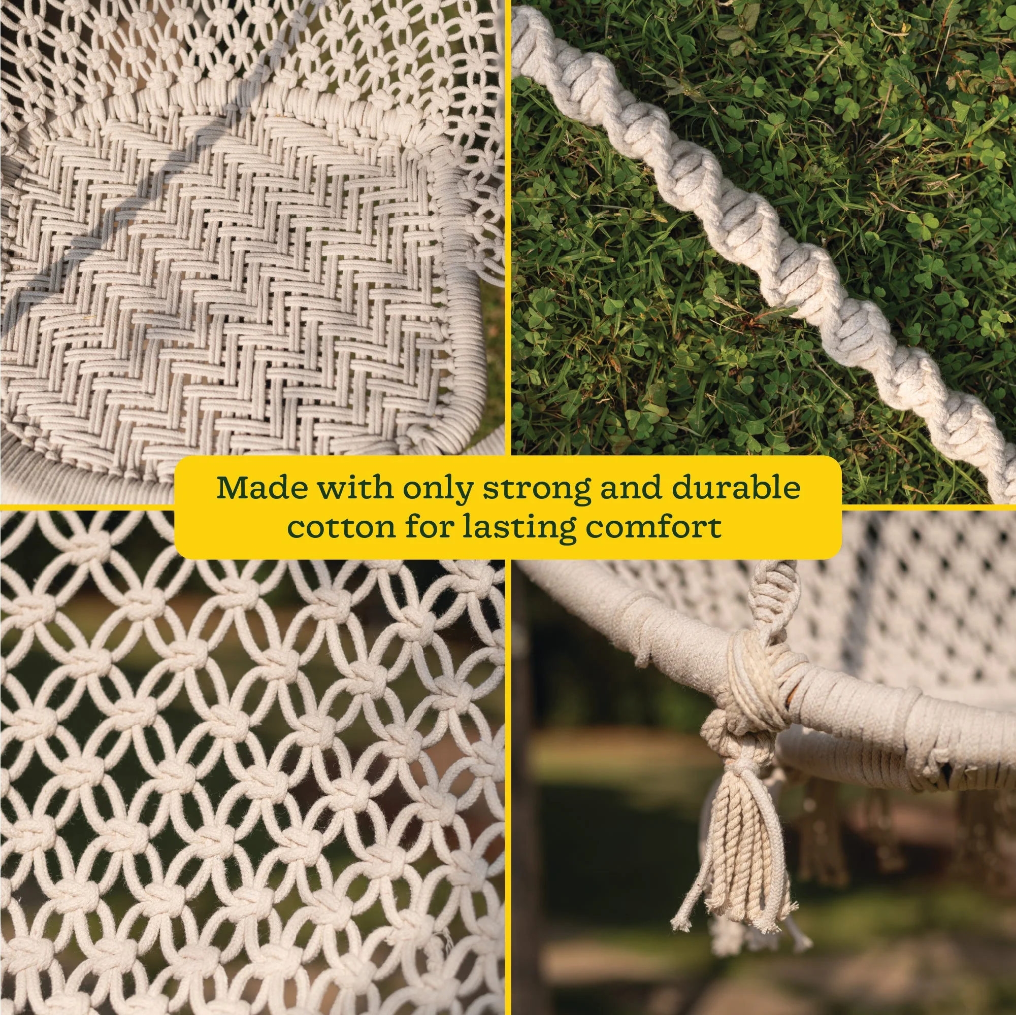 Cotton Rope Swing - Image 4