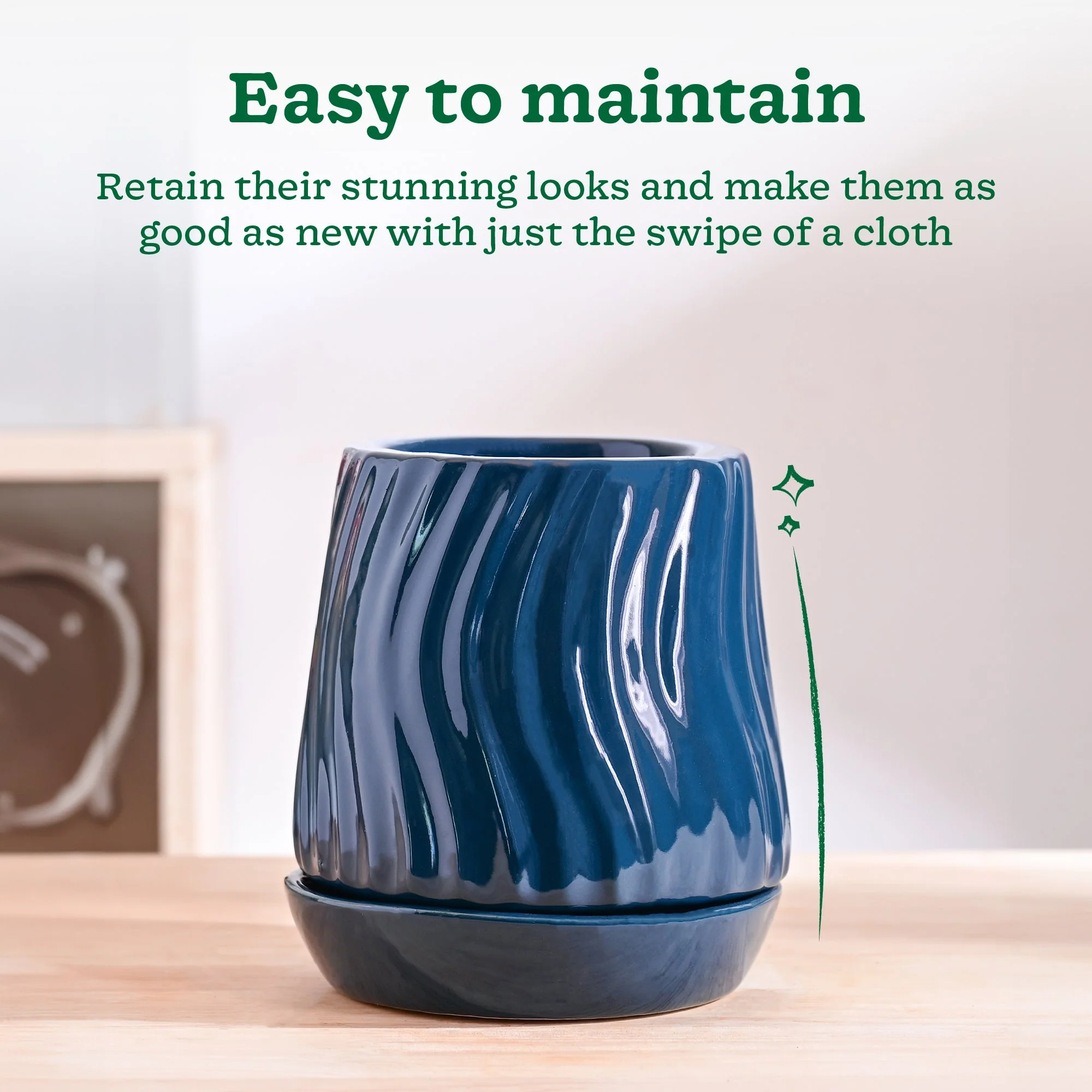 Fallen Angel Ceramic Planter - Image 12