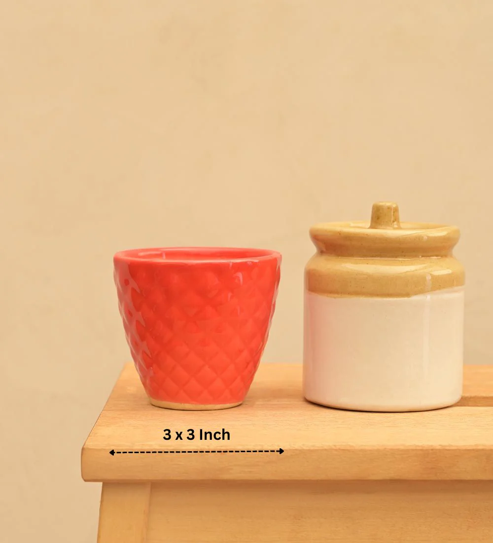 Firecracker Ceramic Planter - Image 3