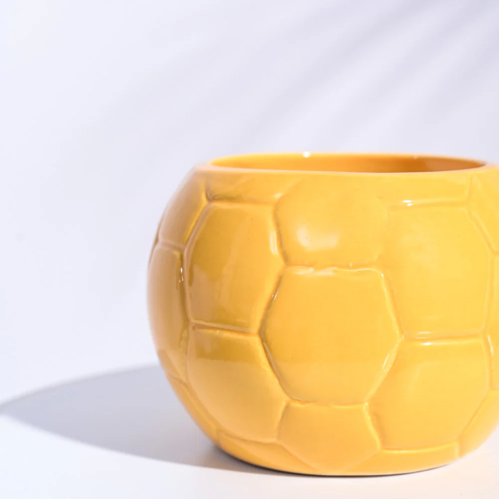 Football Ceramic Pot (5.3 Inch Diameter) - Image 10