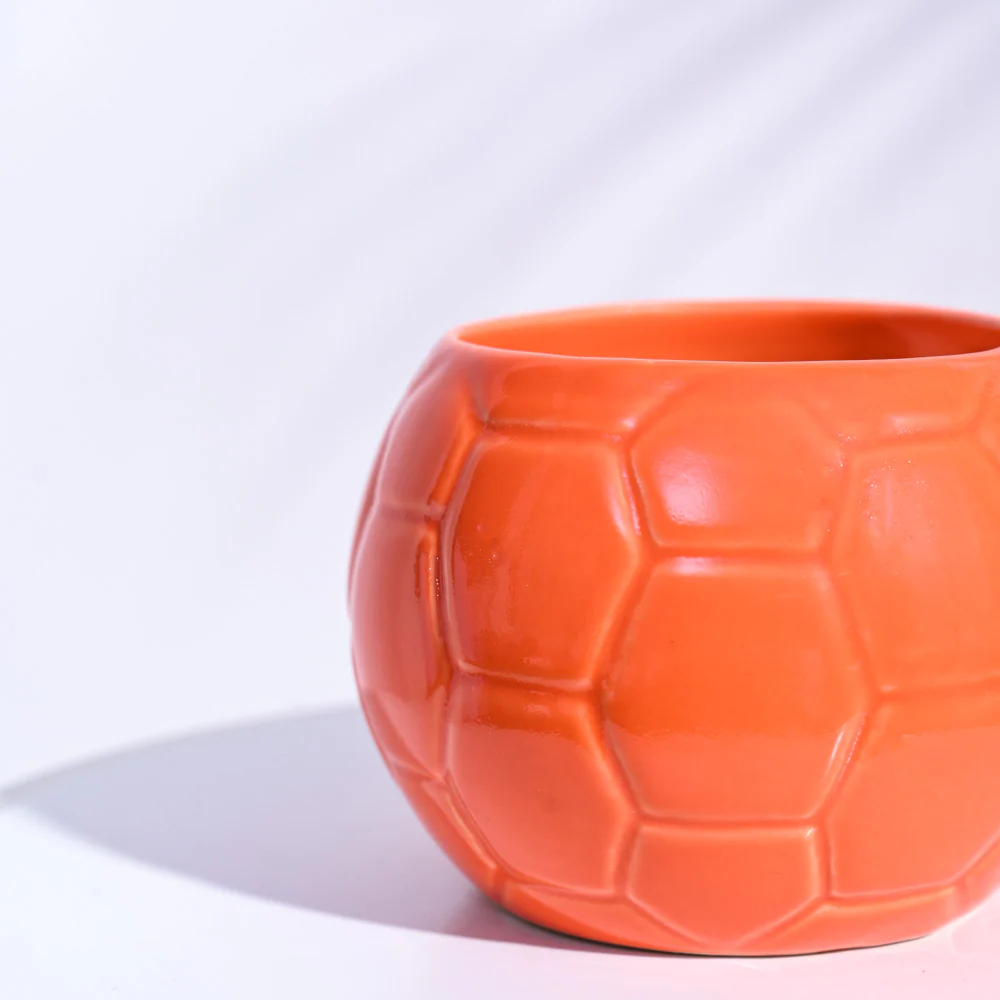 Football Ceramic Pot (5.3 Inch Diameter) - Image 14