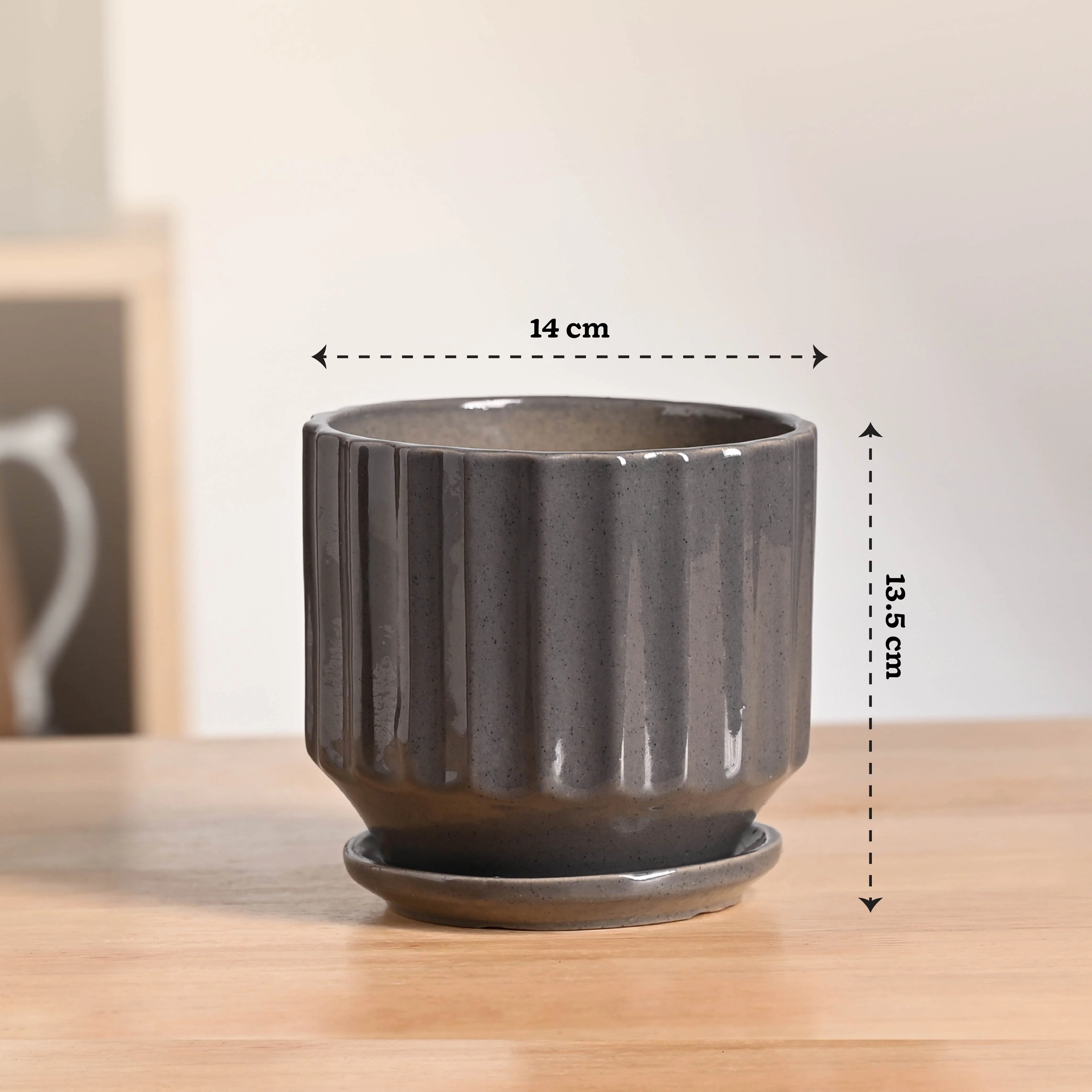 Frosted Ceramic Pot - Image 11