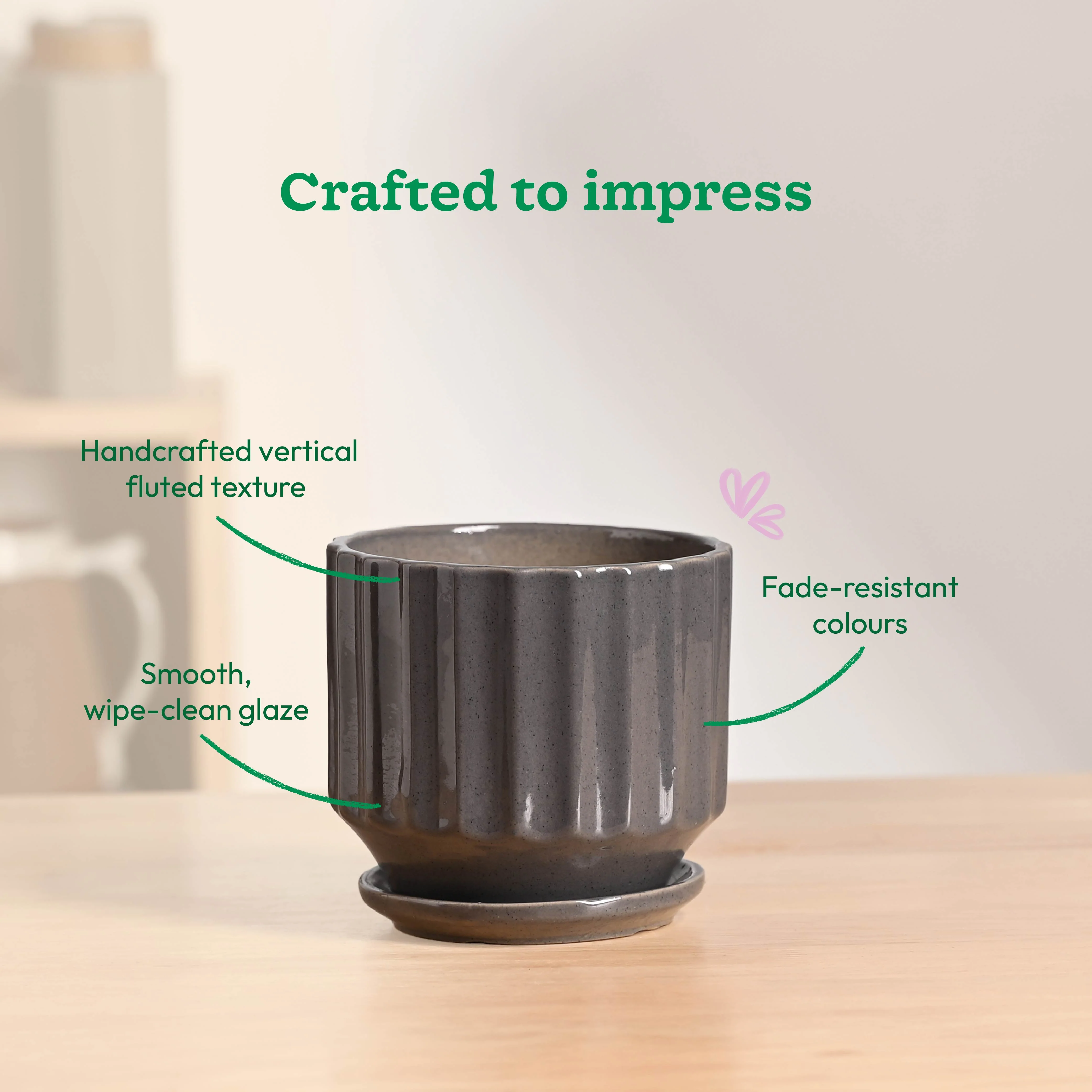 Frosted Ceramic Pot - Image 14