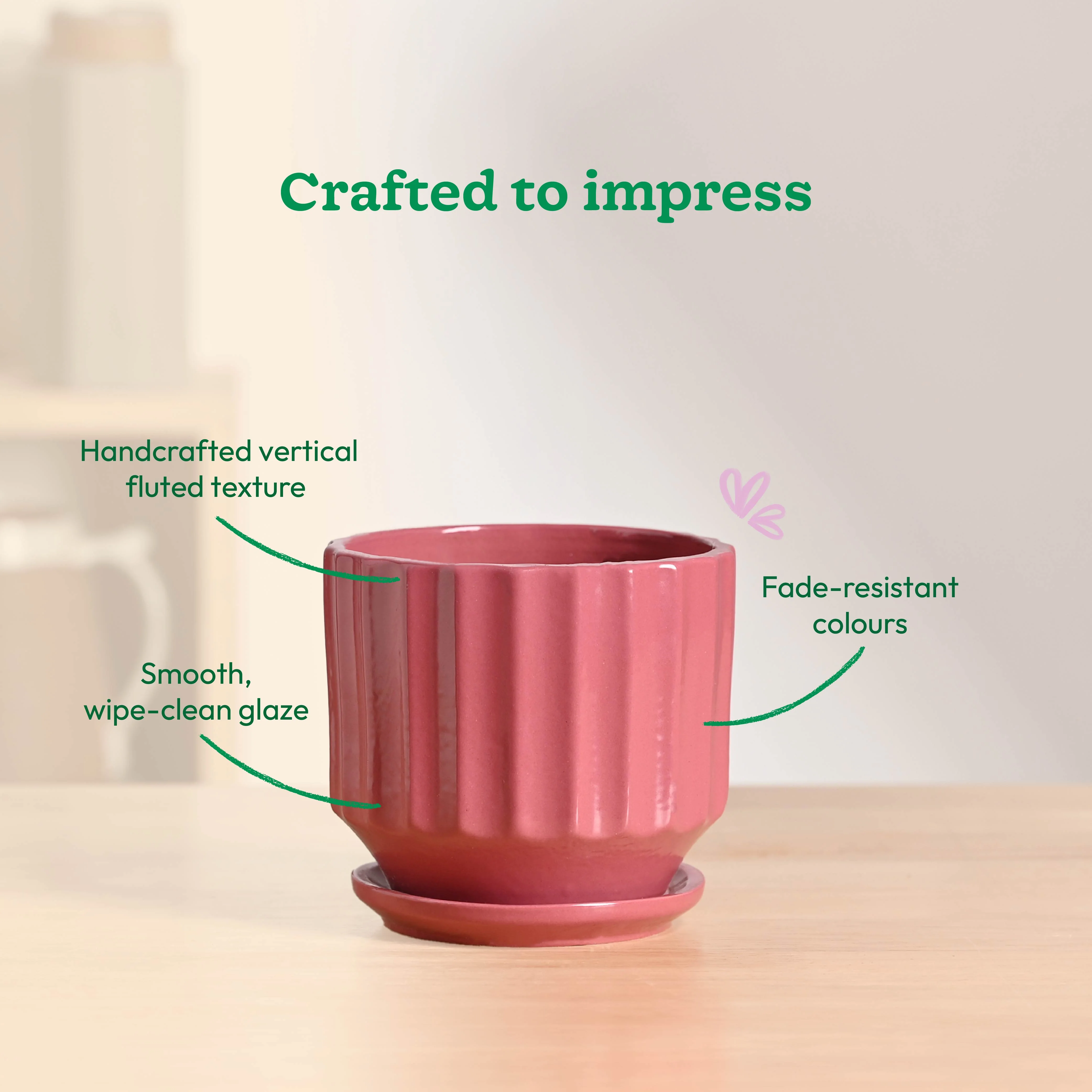 Frosted Ceramic Pot - Image 21
