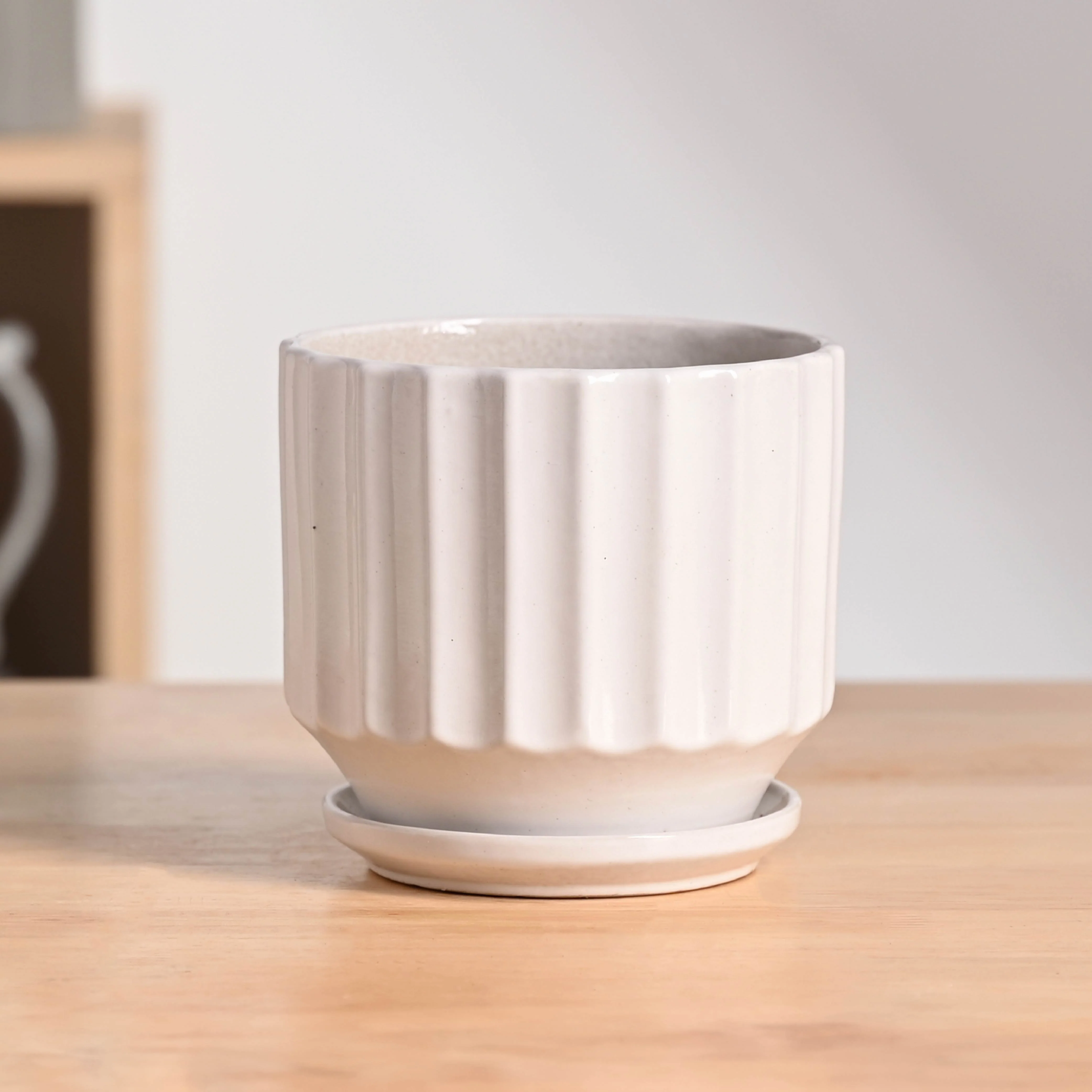 Frosted Ceramic Pot - Image 30