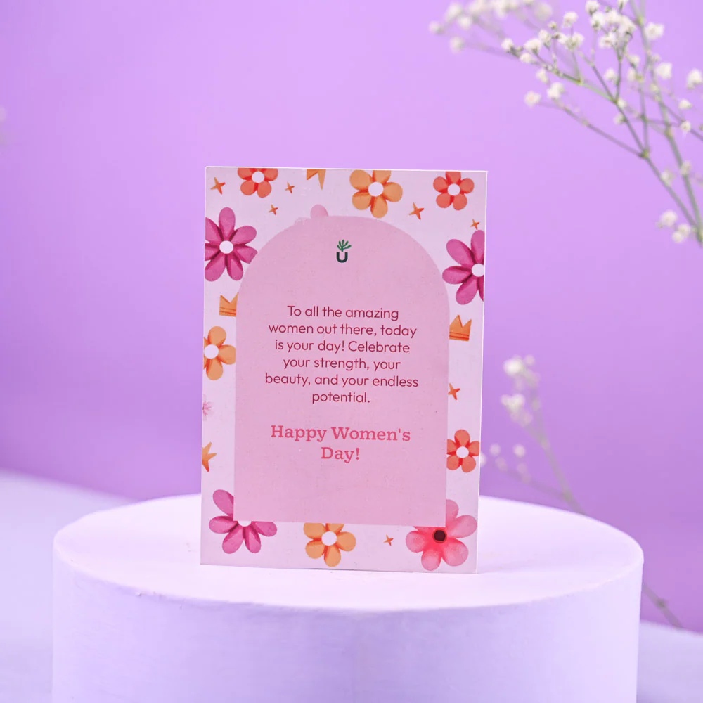 Kalanchoe Red Women's Day Gift - Image 2
