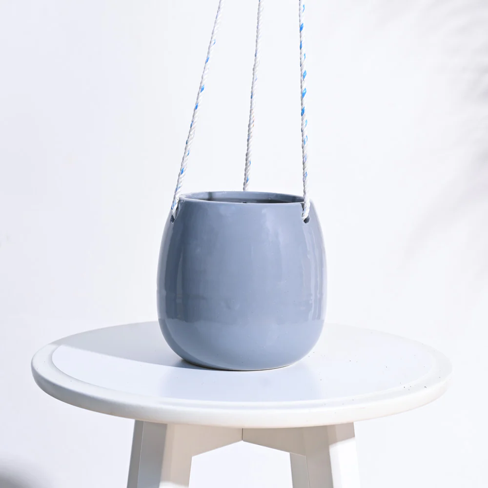 Ladybug Handmade Ceramic Hanging Planter - Image 9