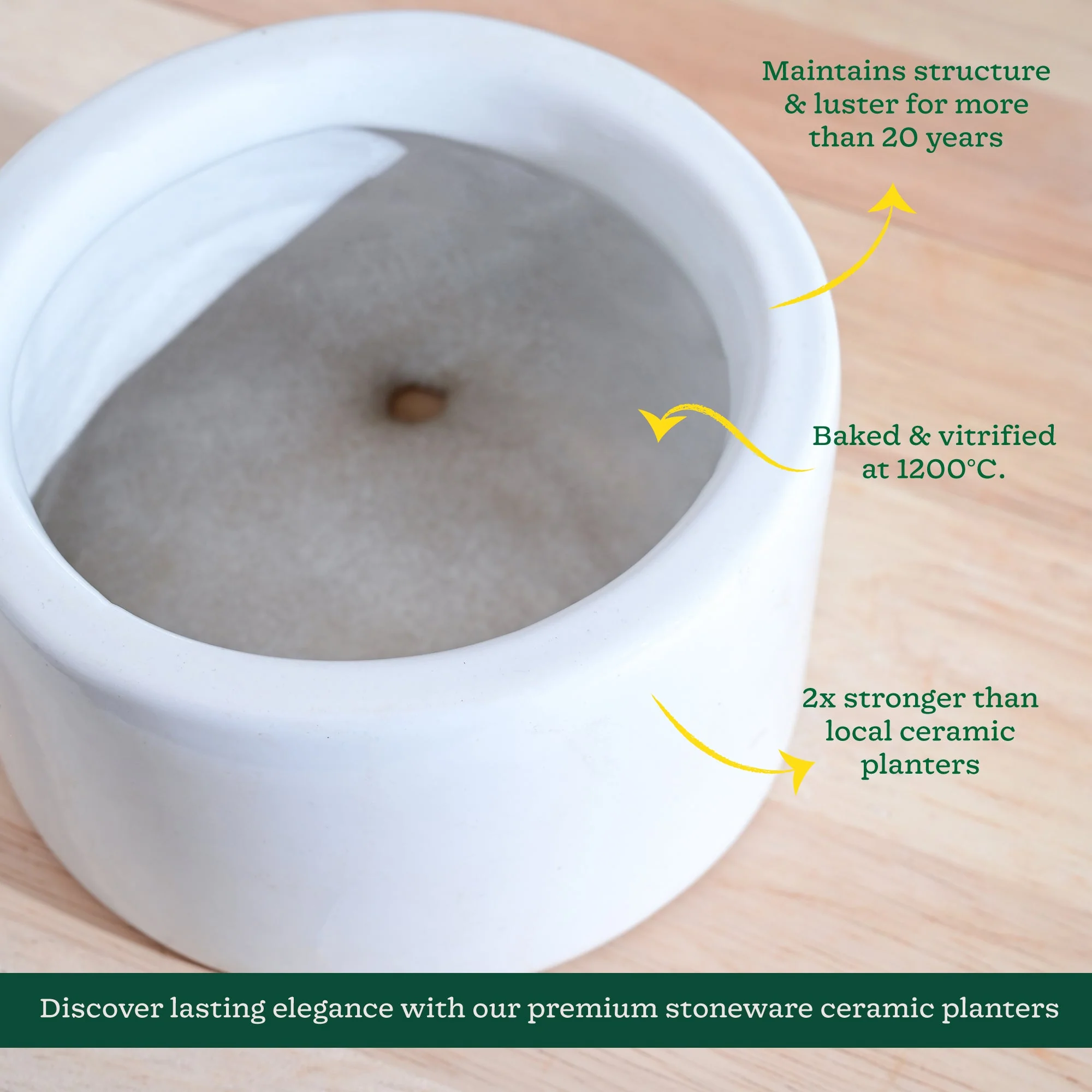 Lilac Stories Bowl Ceramic Planter - Image 29