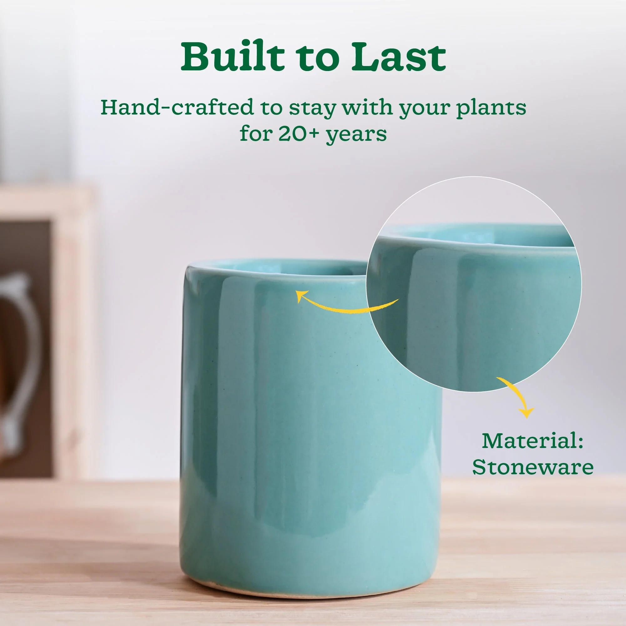 Lilac Stories Extra small Ceramic Planter - Image 3