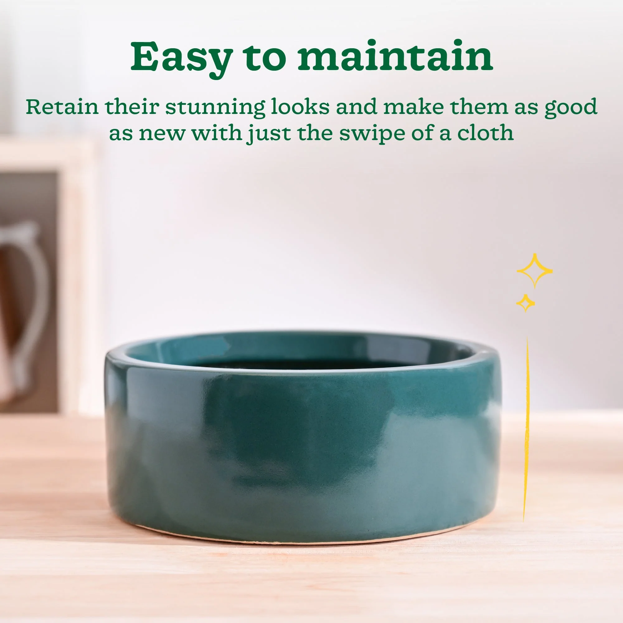 Lilac Stories Flat Ceramic Planter - Image 44