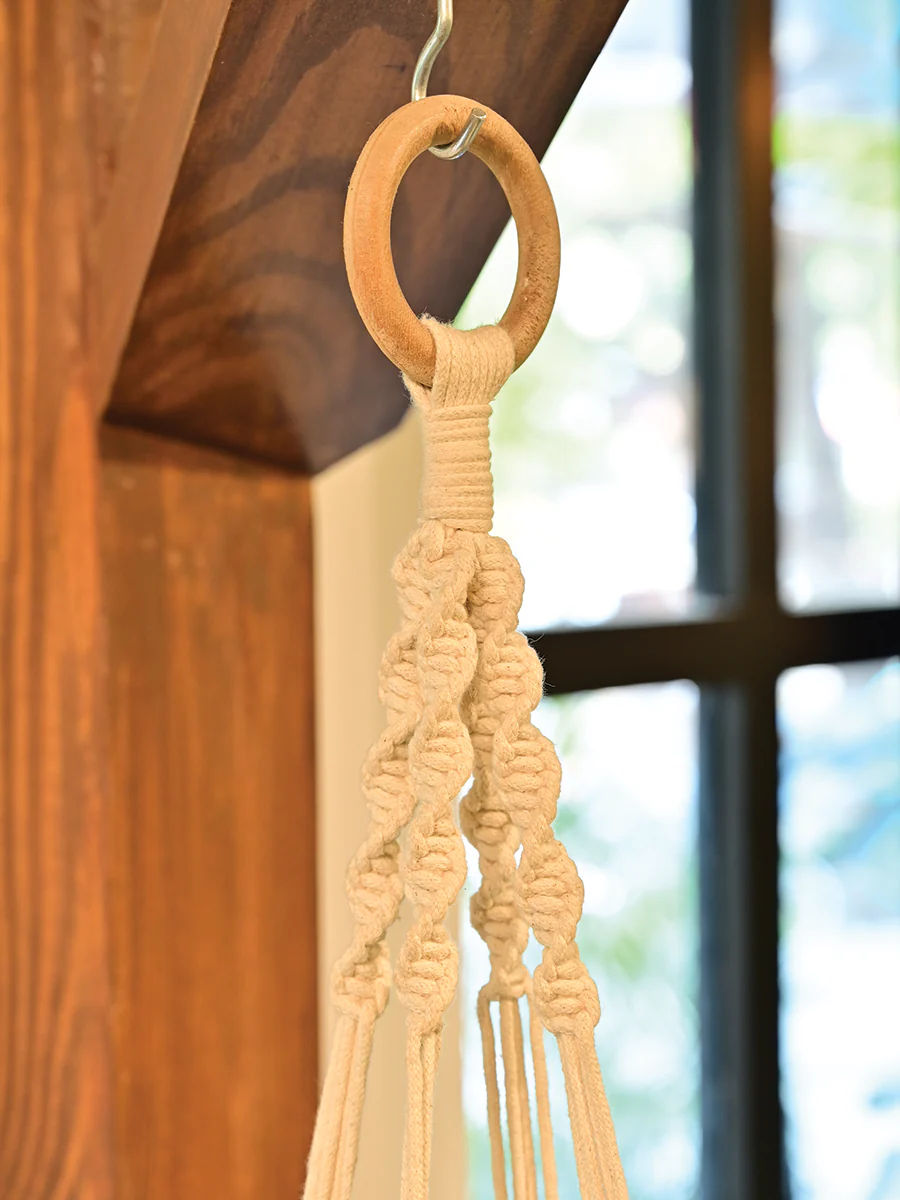 Macrame Single Layer Hanger - Image 3