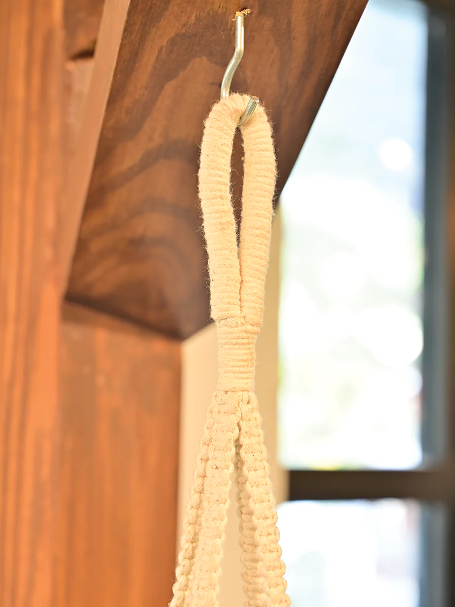 Macrame Two Layer Hanger - Image 4