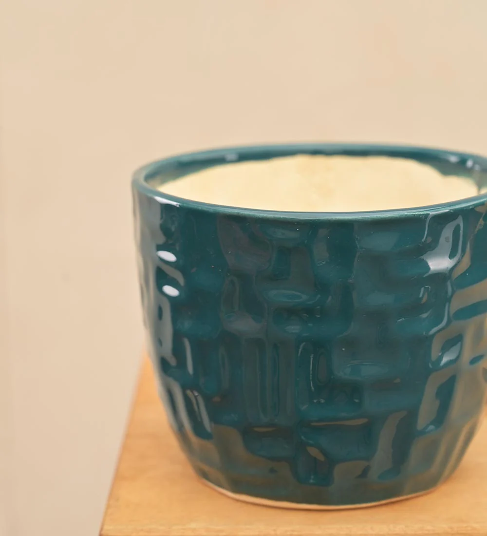 Medallion Ceramic Pot - Image 6