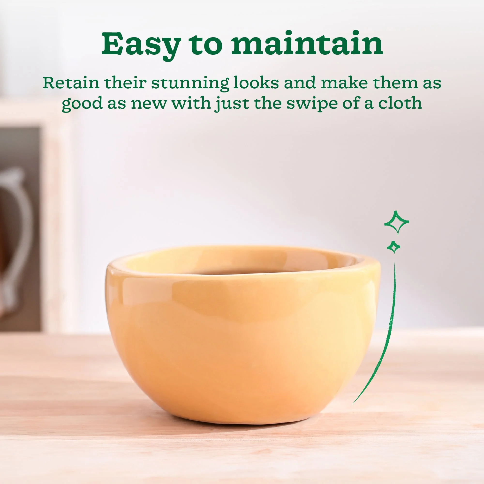 Nature's Hum Fat Ceramic Planter - Image 52
