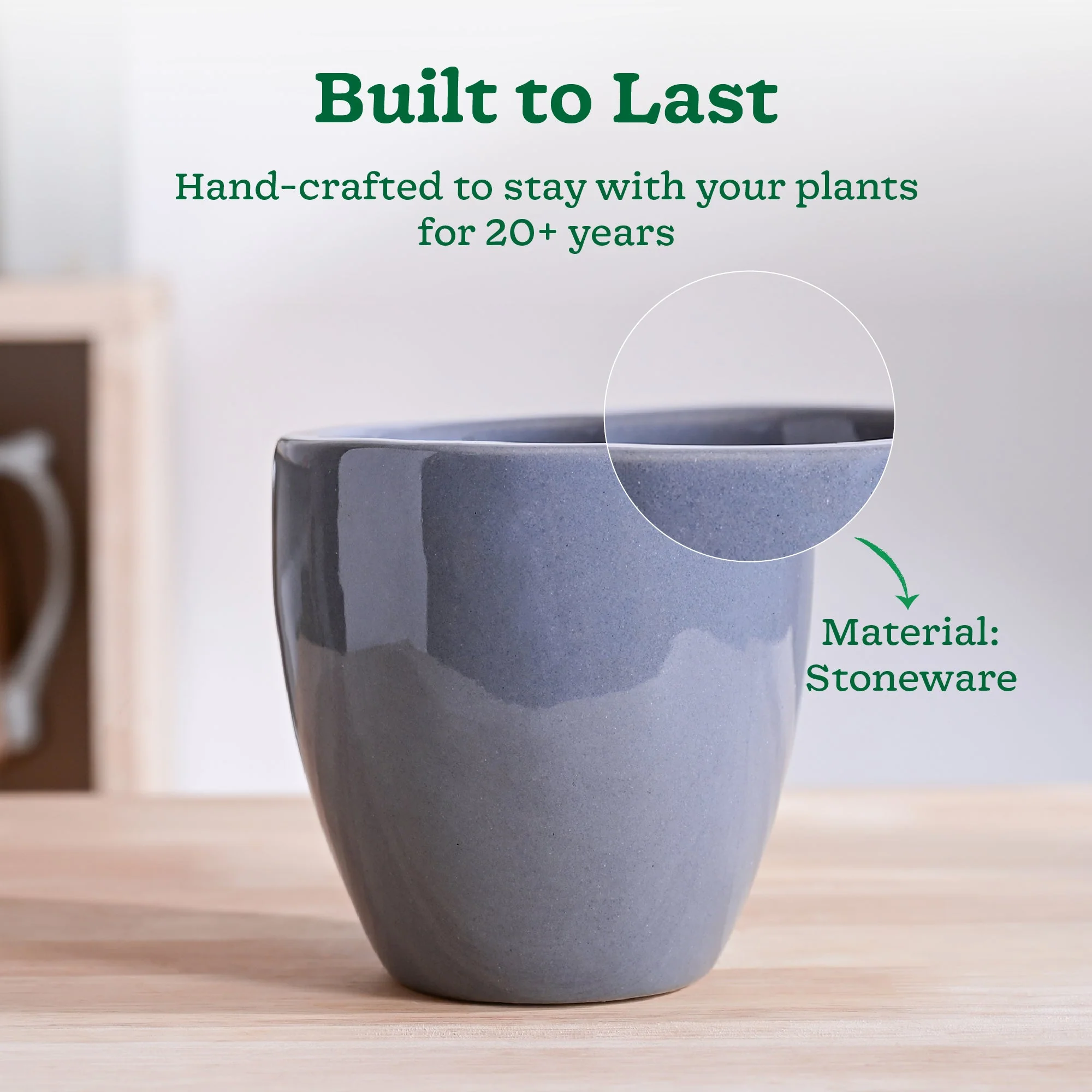 Nature's Hum Slim Ceramic Planter - Image 19