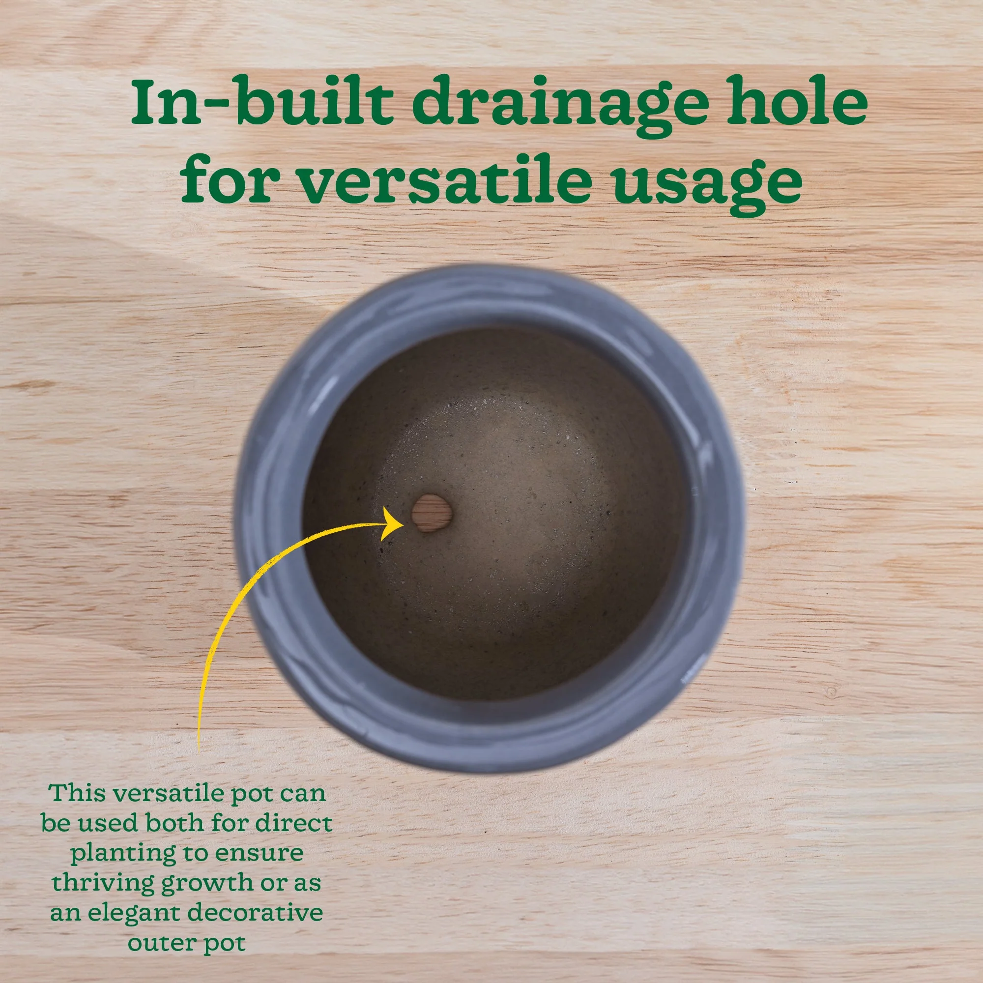 Nature's Hum Slim Ceramic Planter - Image 23