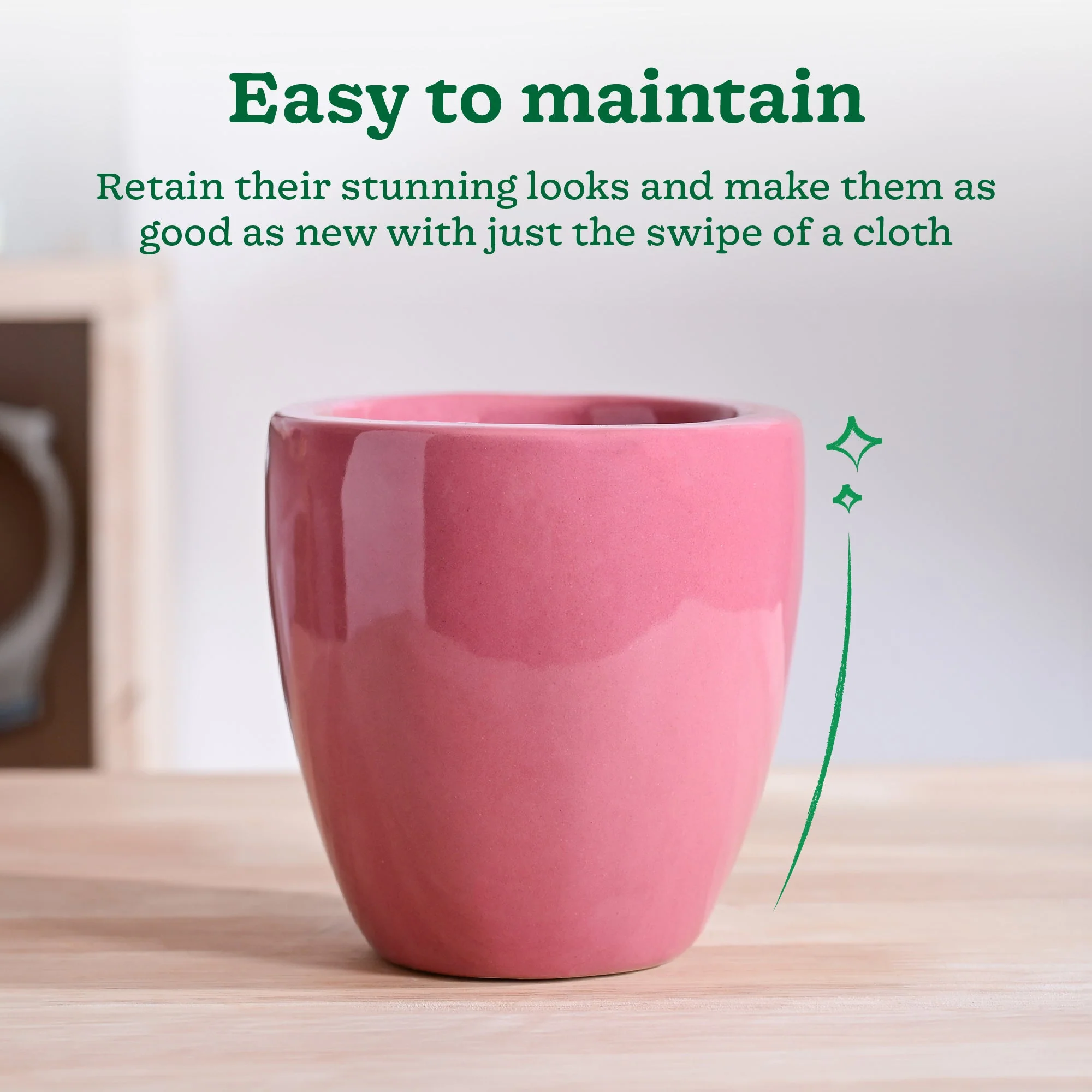Nature's Hum Slim Ceramic Planter - Image 28