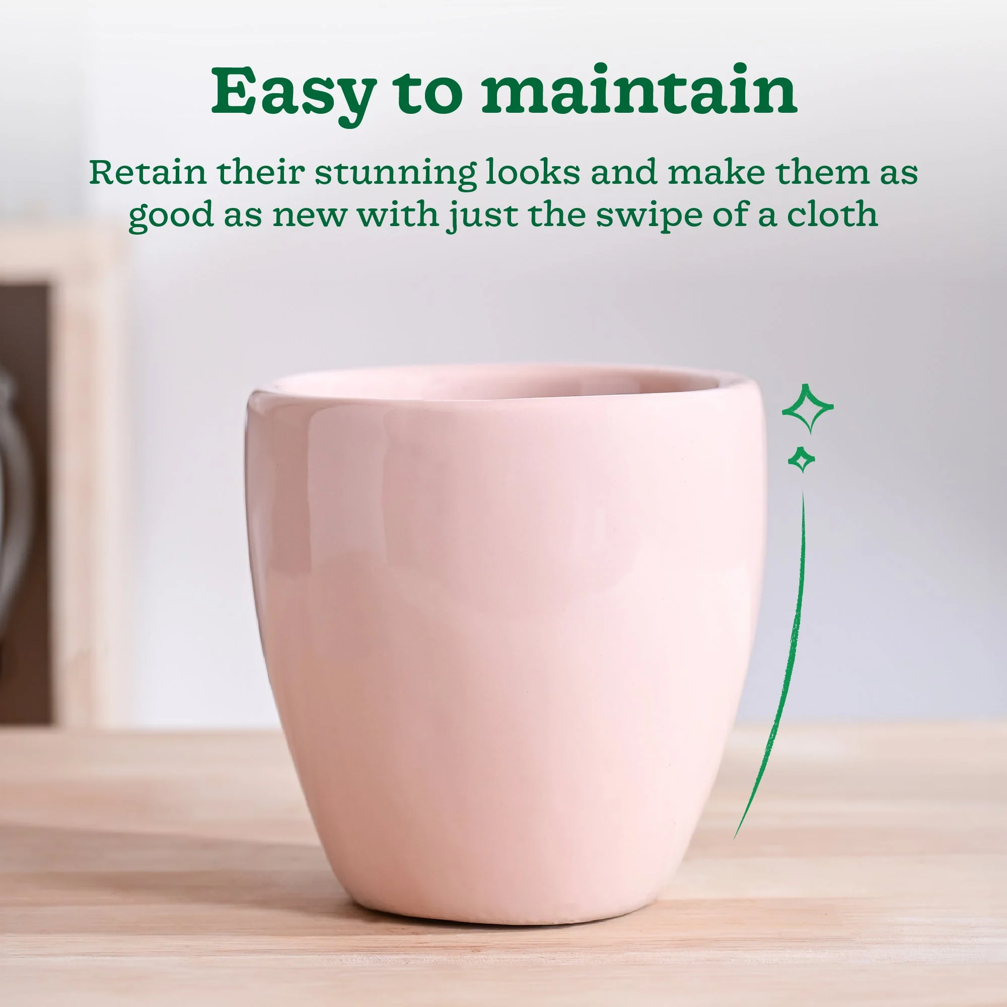 Nature's Hum Slim Ceramic Planter - Image 37