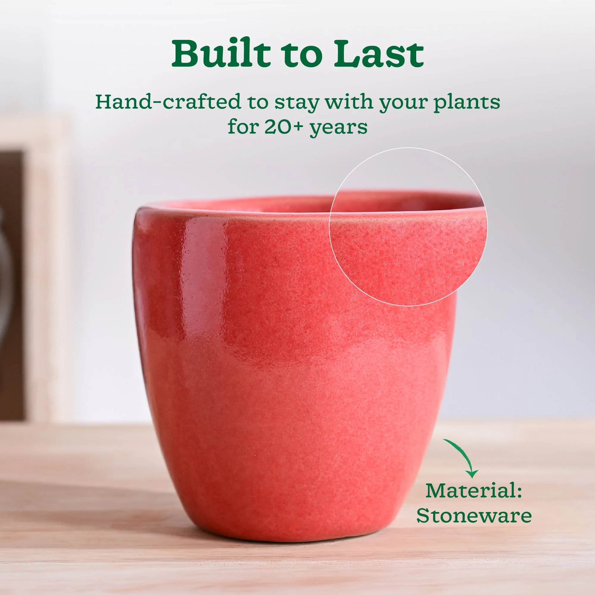 Nature's Hum Slim Ceramic Planter - Image 44