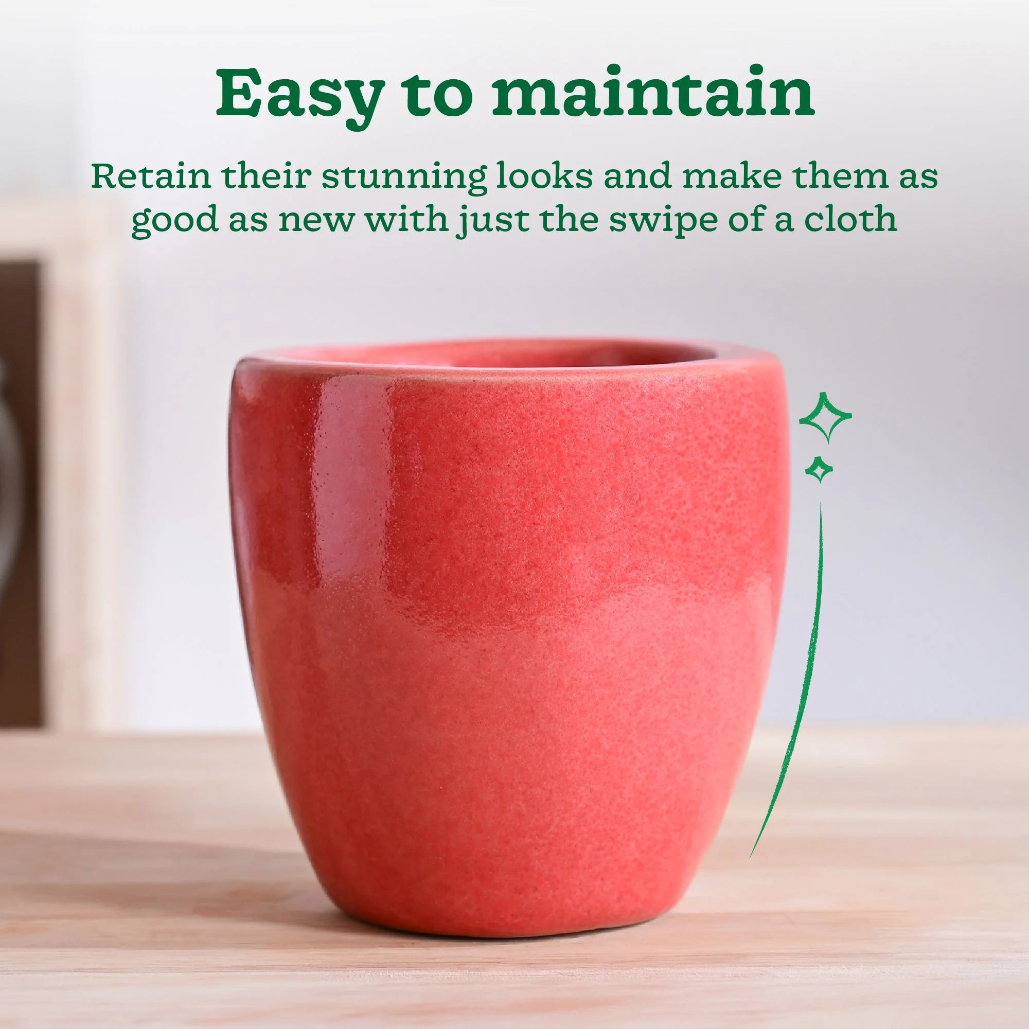 Nature's Hum Slim Ceramic Planter - Image 45