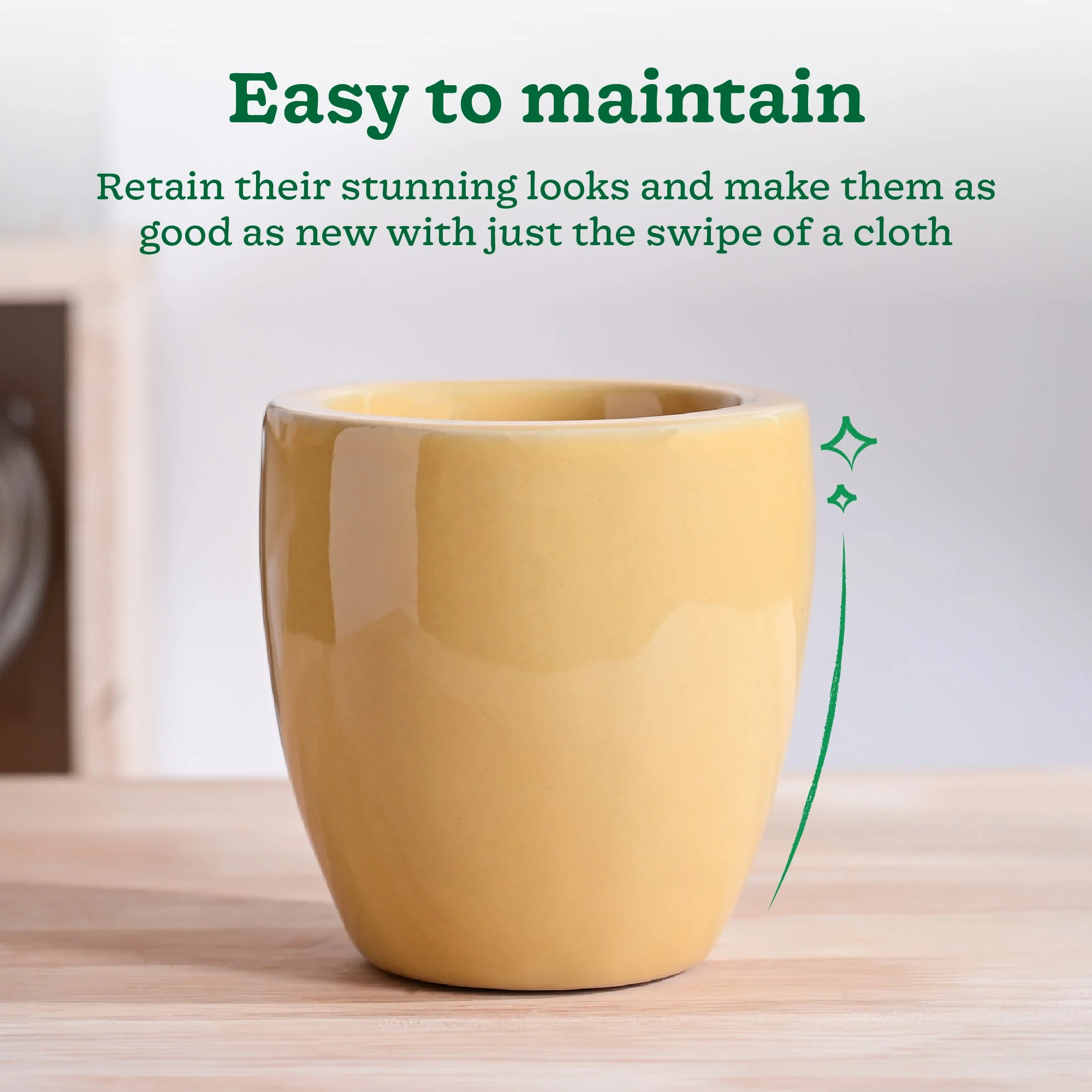 Nature's Hum Slim Ceramic Planter - Image 53