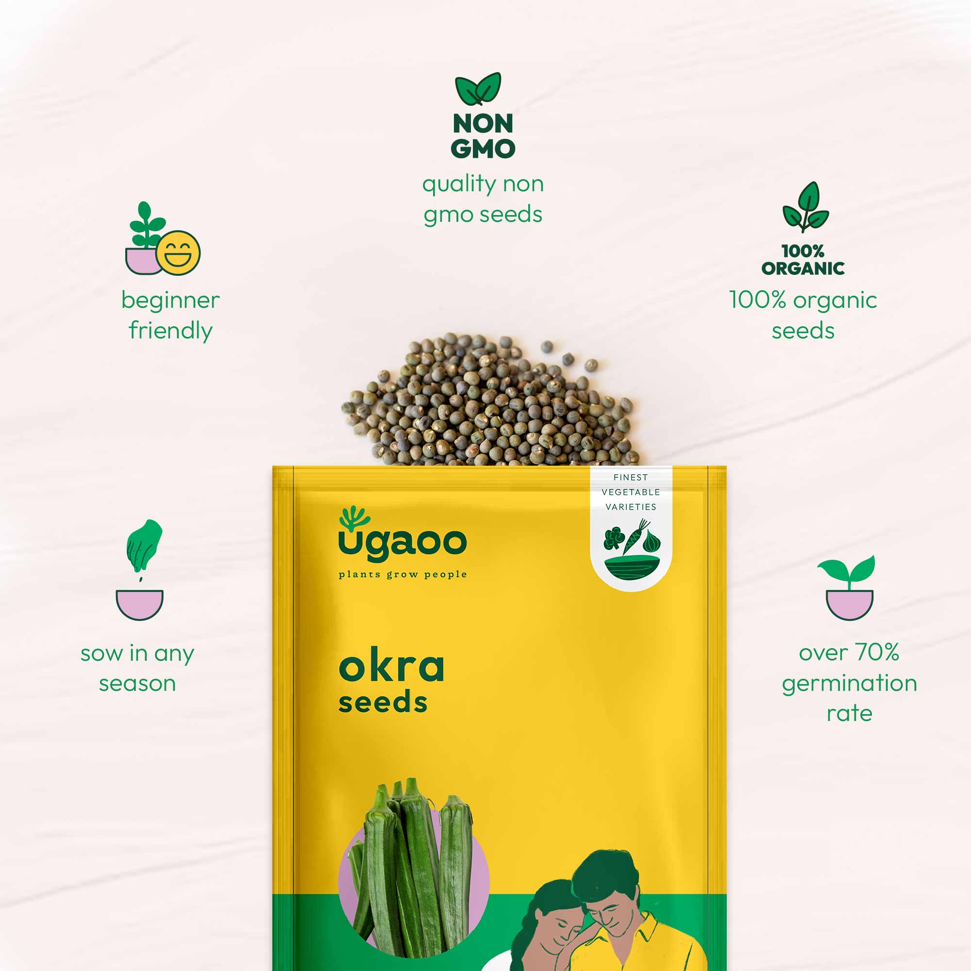 Okra Seeds (Lady Finger) - Image 6