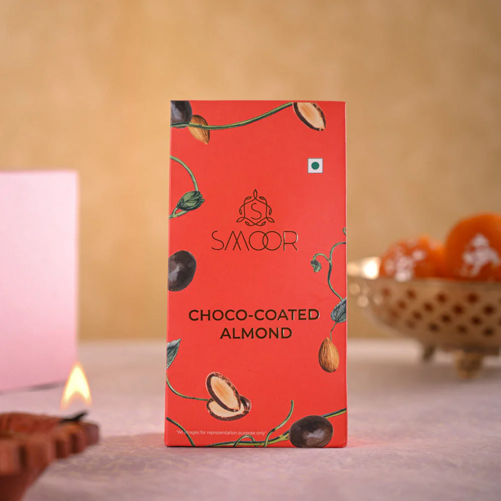 Peace lily and Smoor chocolates Diwali Gift hamper - Image 7