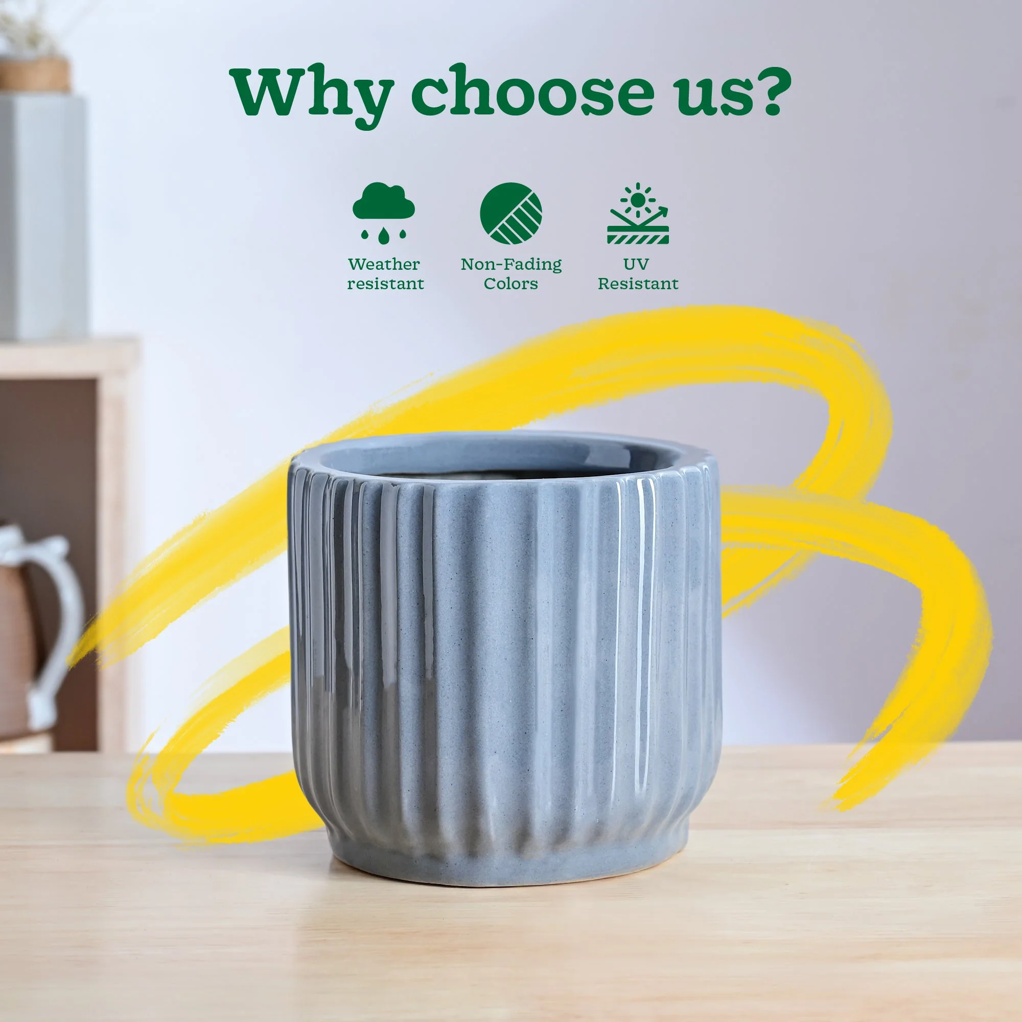 Phoenix ceramic Planter - Image 13