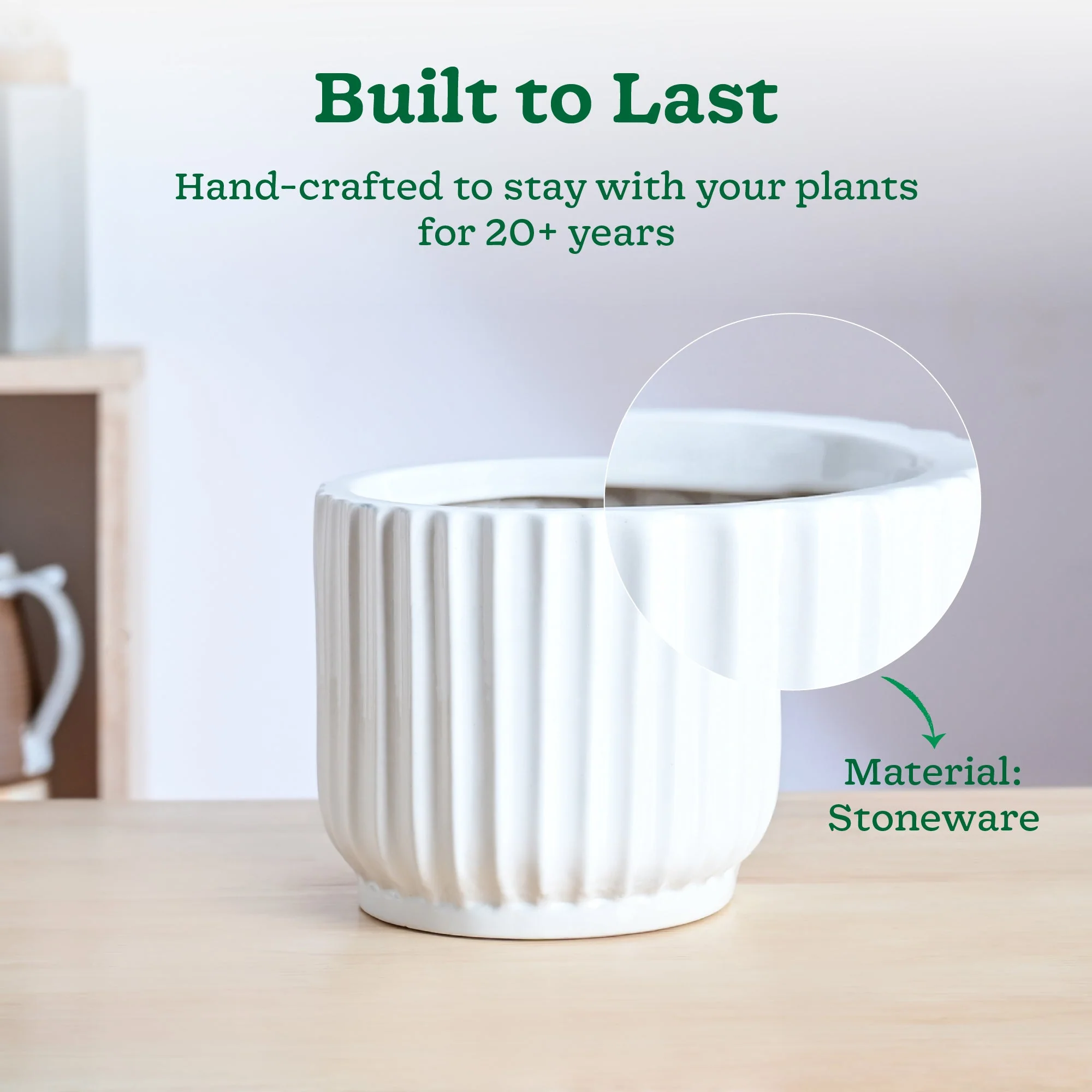 Phoenix ceramic Planter - Image 3