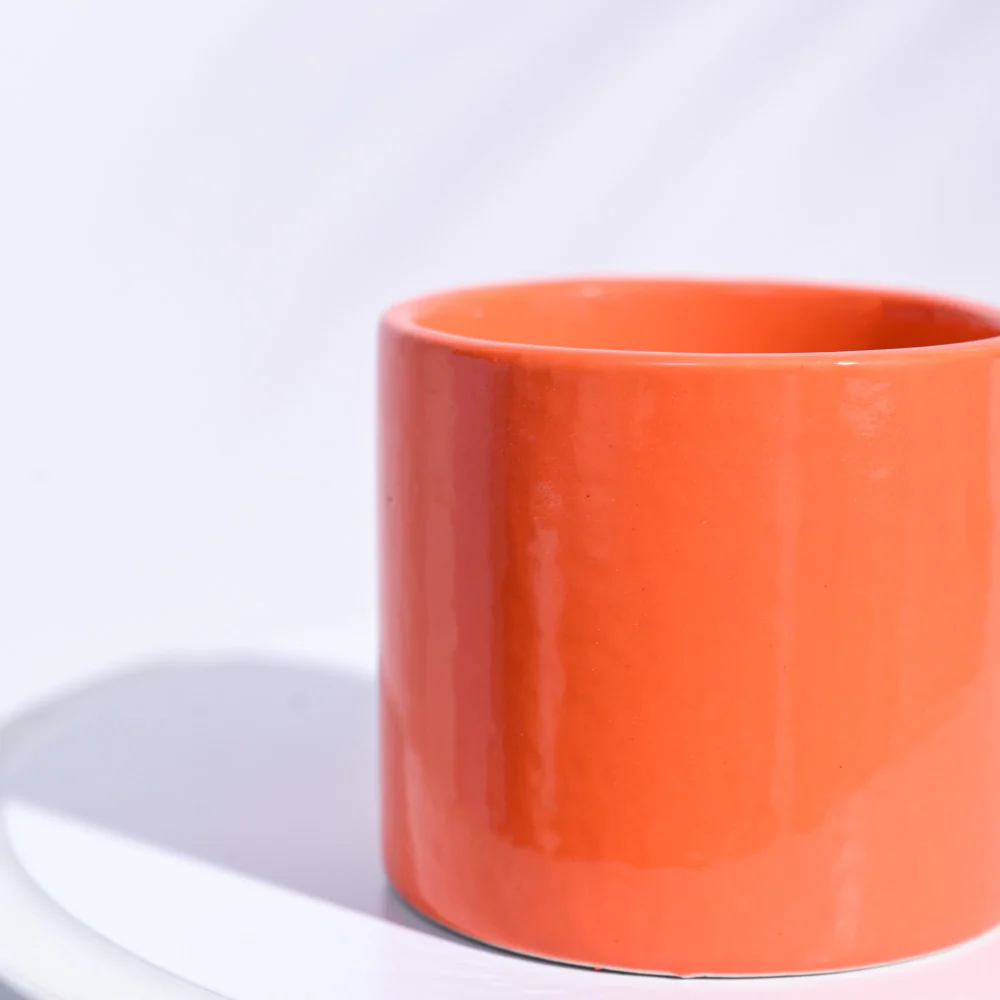 Pipe Ceramic Pot (3.8 Inch Diameter) - Image 14