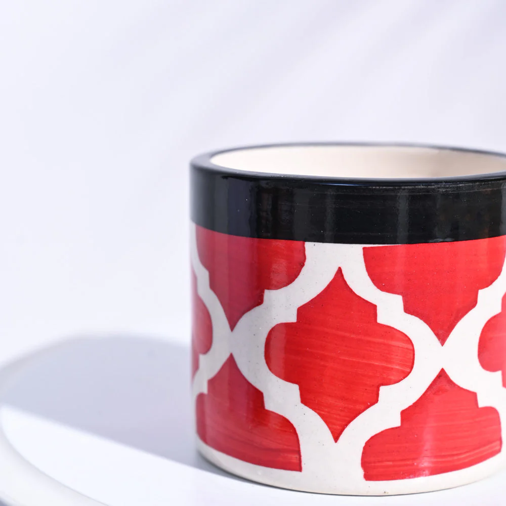 Pipe Ceramic Pot (3.8 Inch Diameter) - Image 18