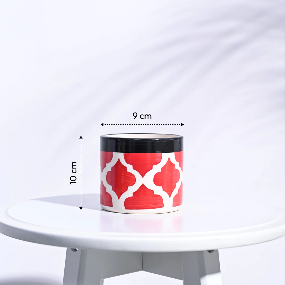 Pipe Ceramic Pot (3.8 Inch Diameter) - Image 19
