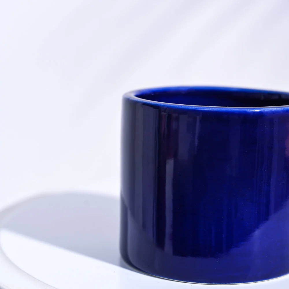 Pipe Ceramic Pot (3.8 Inch Diameter) - Image 6