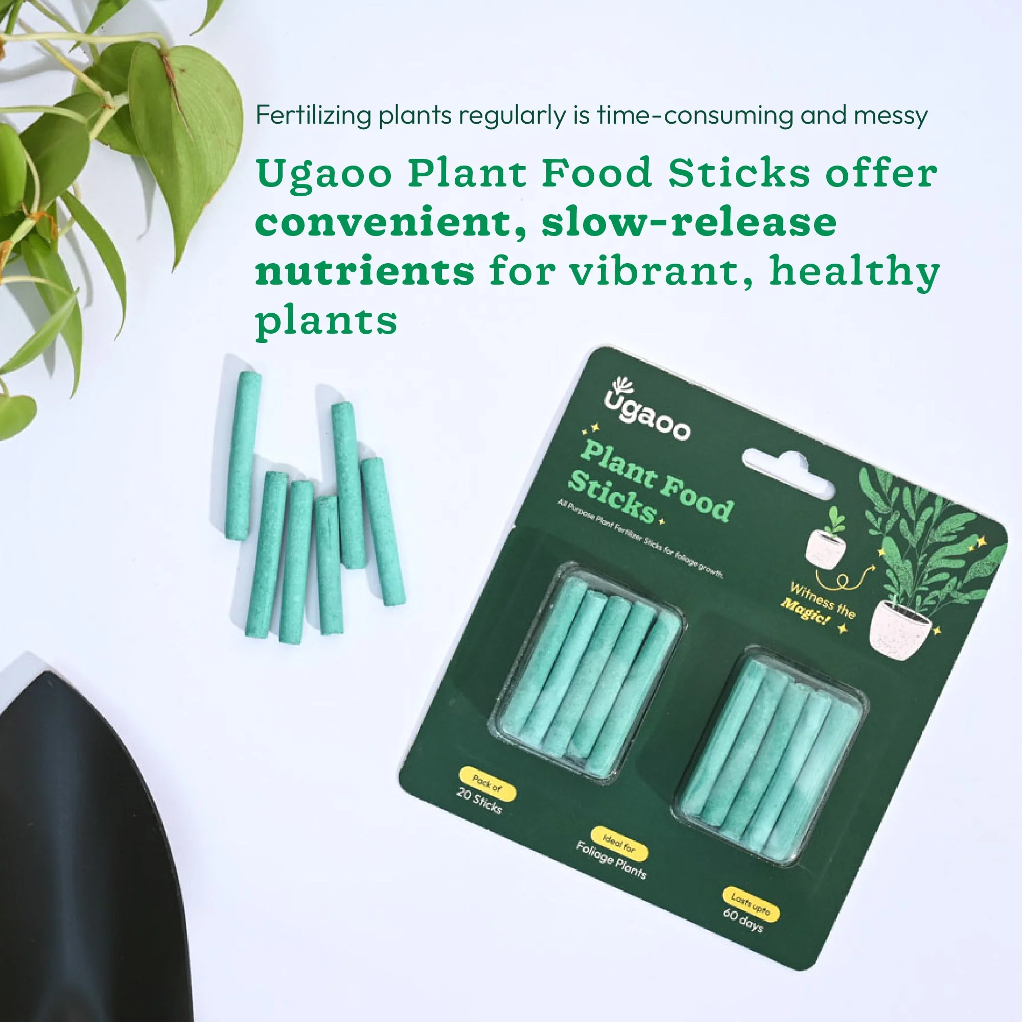 Plant Food Fertilizer Green Sticks for All Plants - Image 2