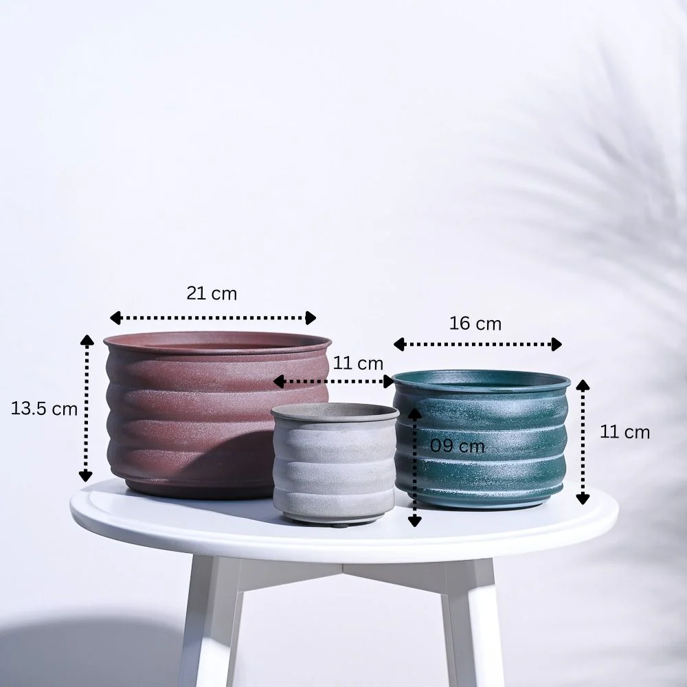 RidgeCraft Cylindrical Planter - Image 3