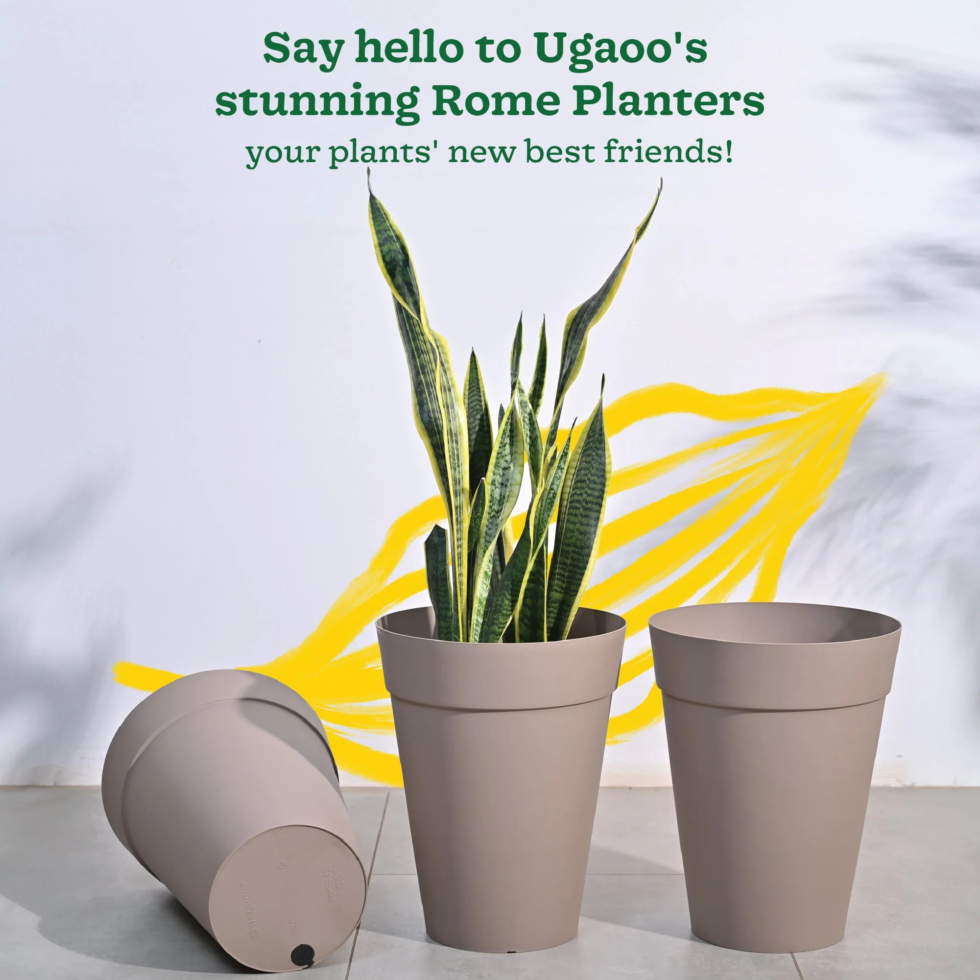 Rome Plastic Planter - Image 128