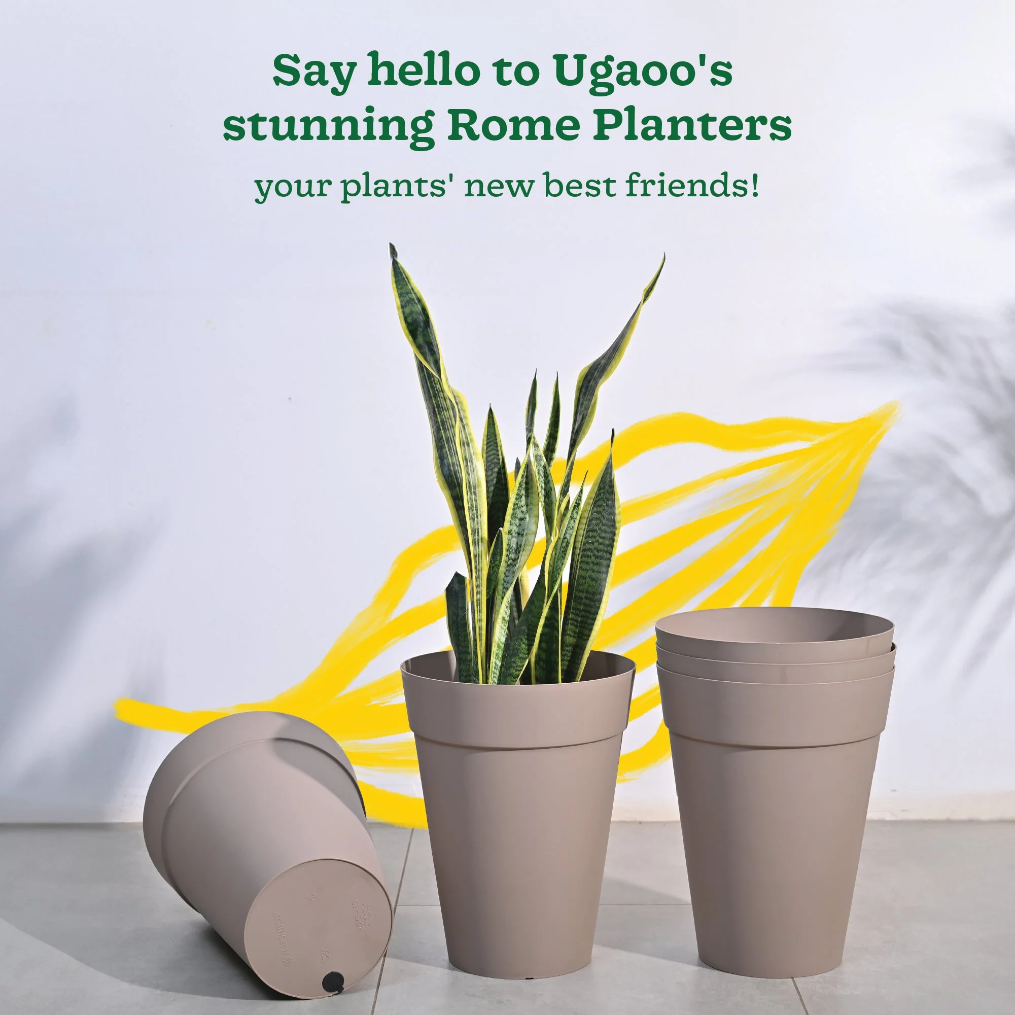 Rome Plastic Planter - Image 134