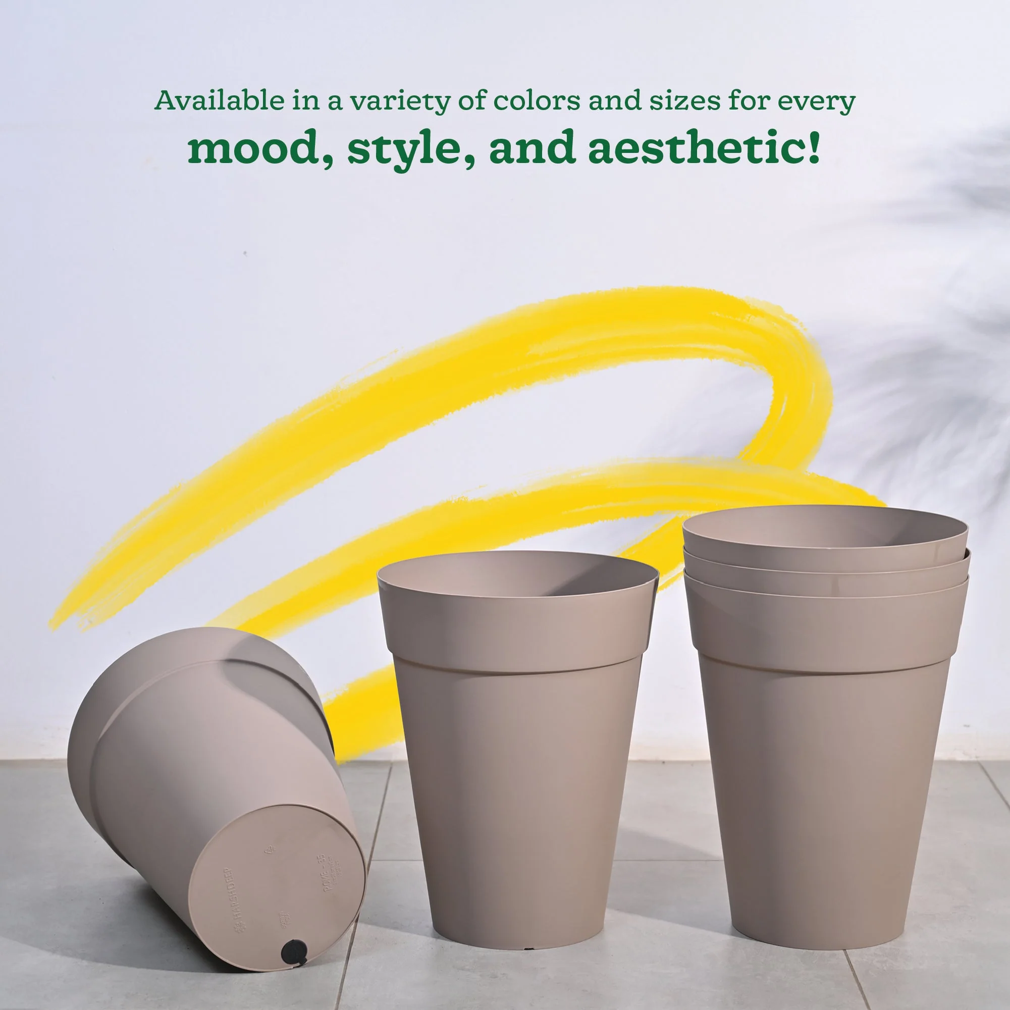 Rome Plastic Planter - Image 136