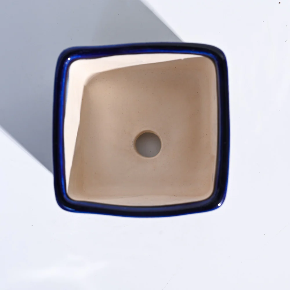 Square Ceramic Pot (3.5 Inch Width) - Image 10