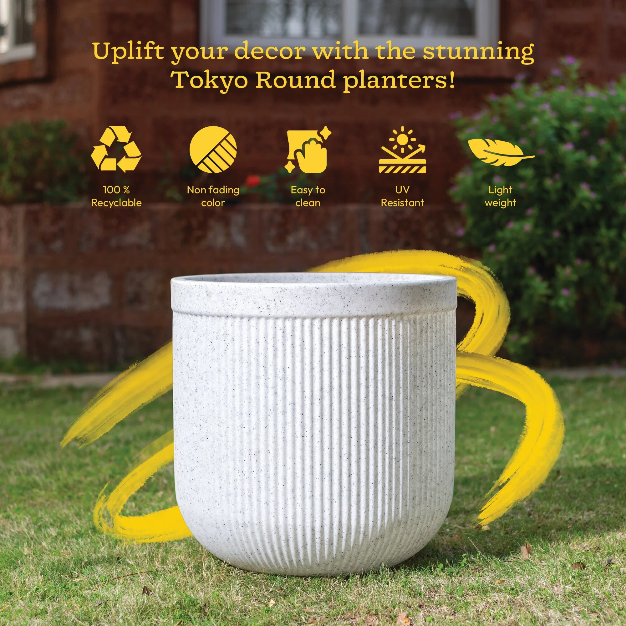 Tokyo Round Planter - Image 66
