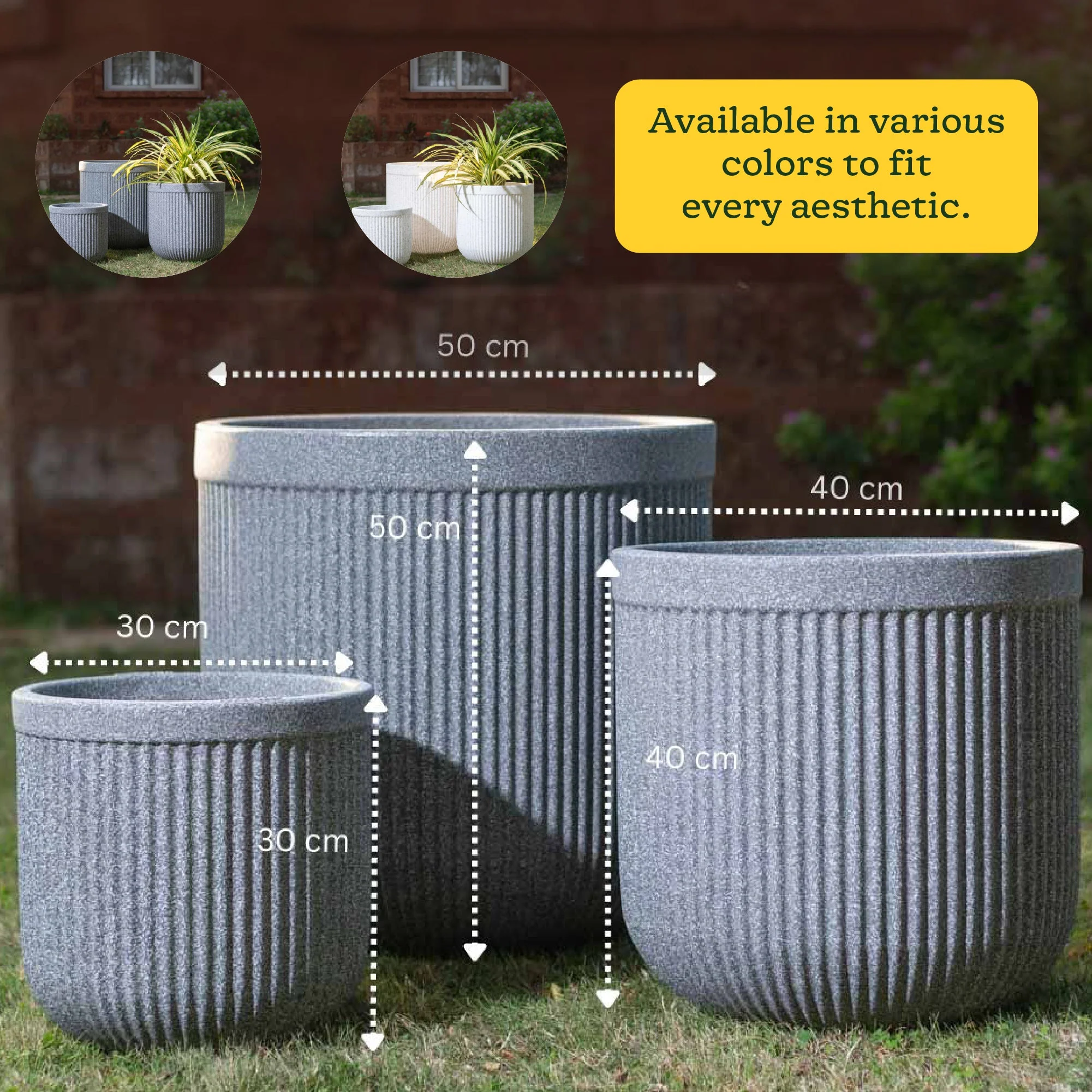 Tokyo Round Planter - Image 81