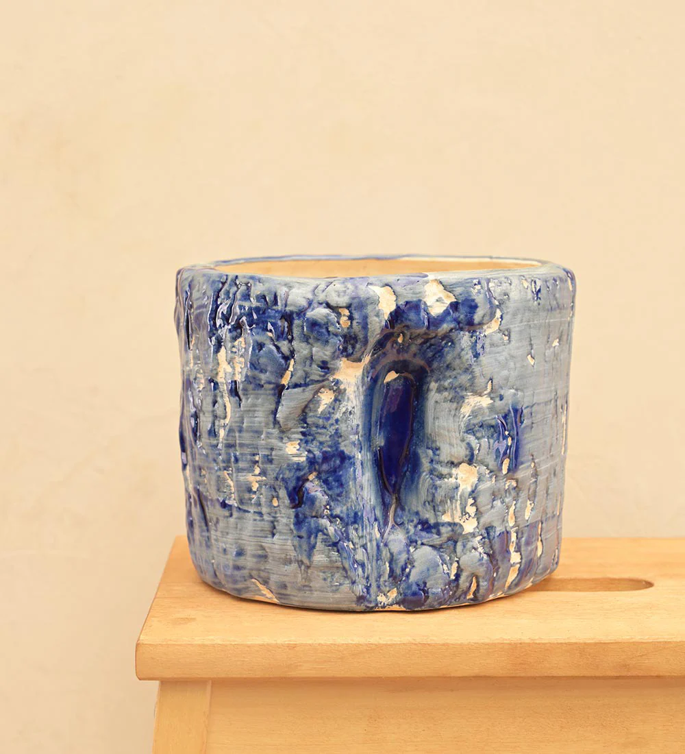 Tree Trunk Ceramic Planter - Image 9