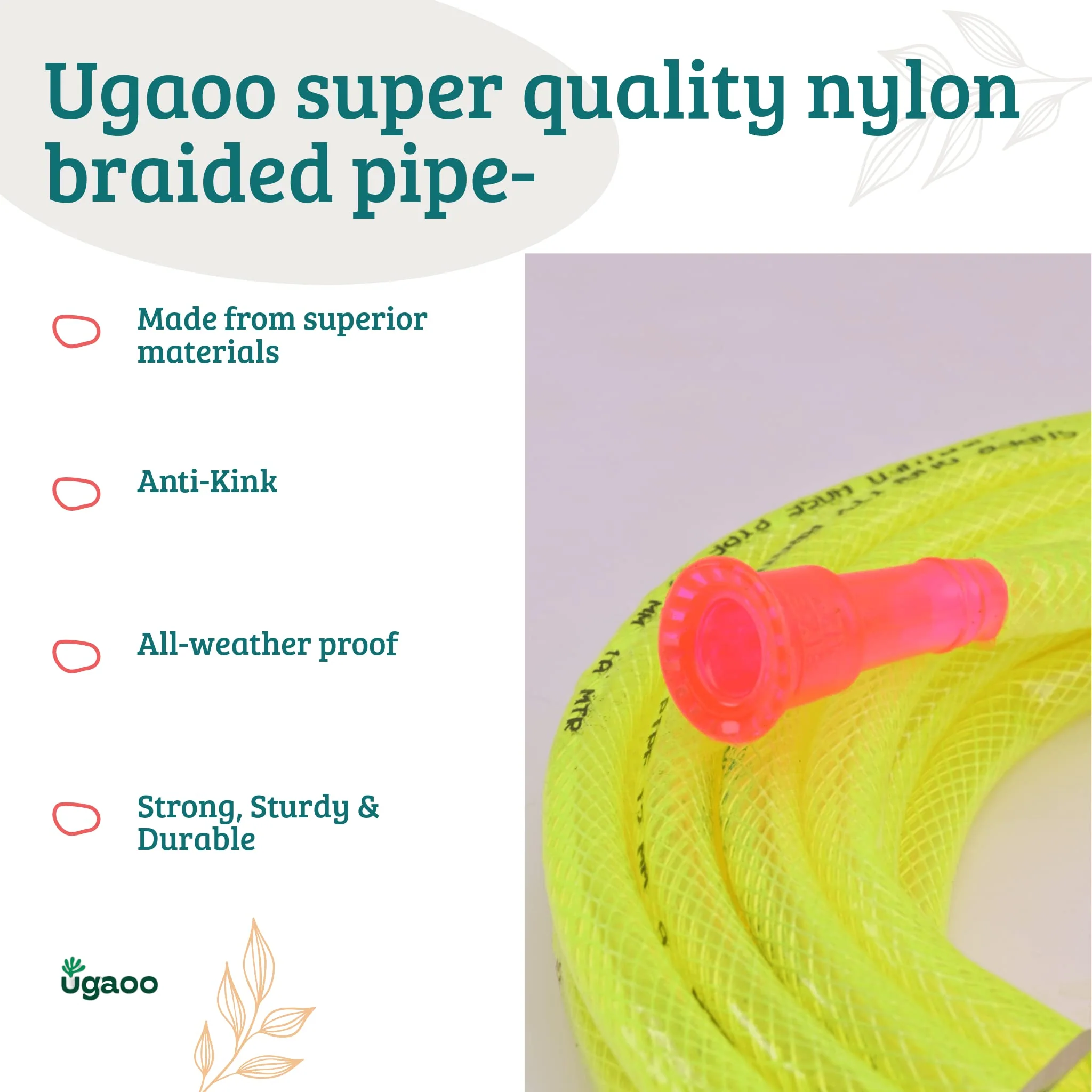 PVC Super Braided Hose Pipe For Garden - Image 4